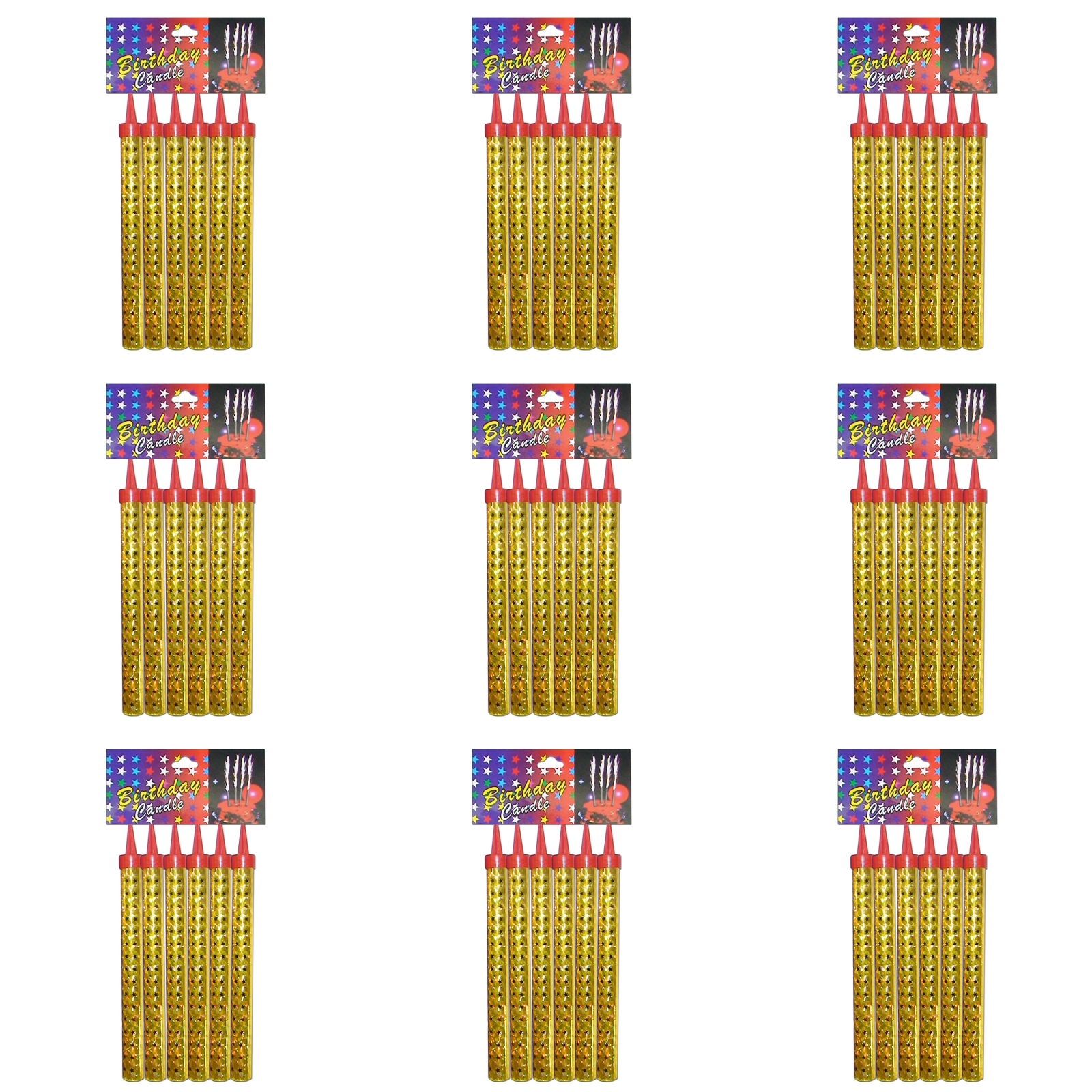 54Pcs Decoration Birthday Cake Topper for Women Men Party Cake Candle Decorations Wedding Holiday Steakhouse Restaurant Celebrate Festival