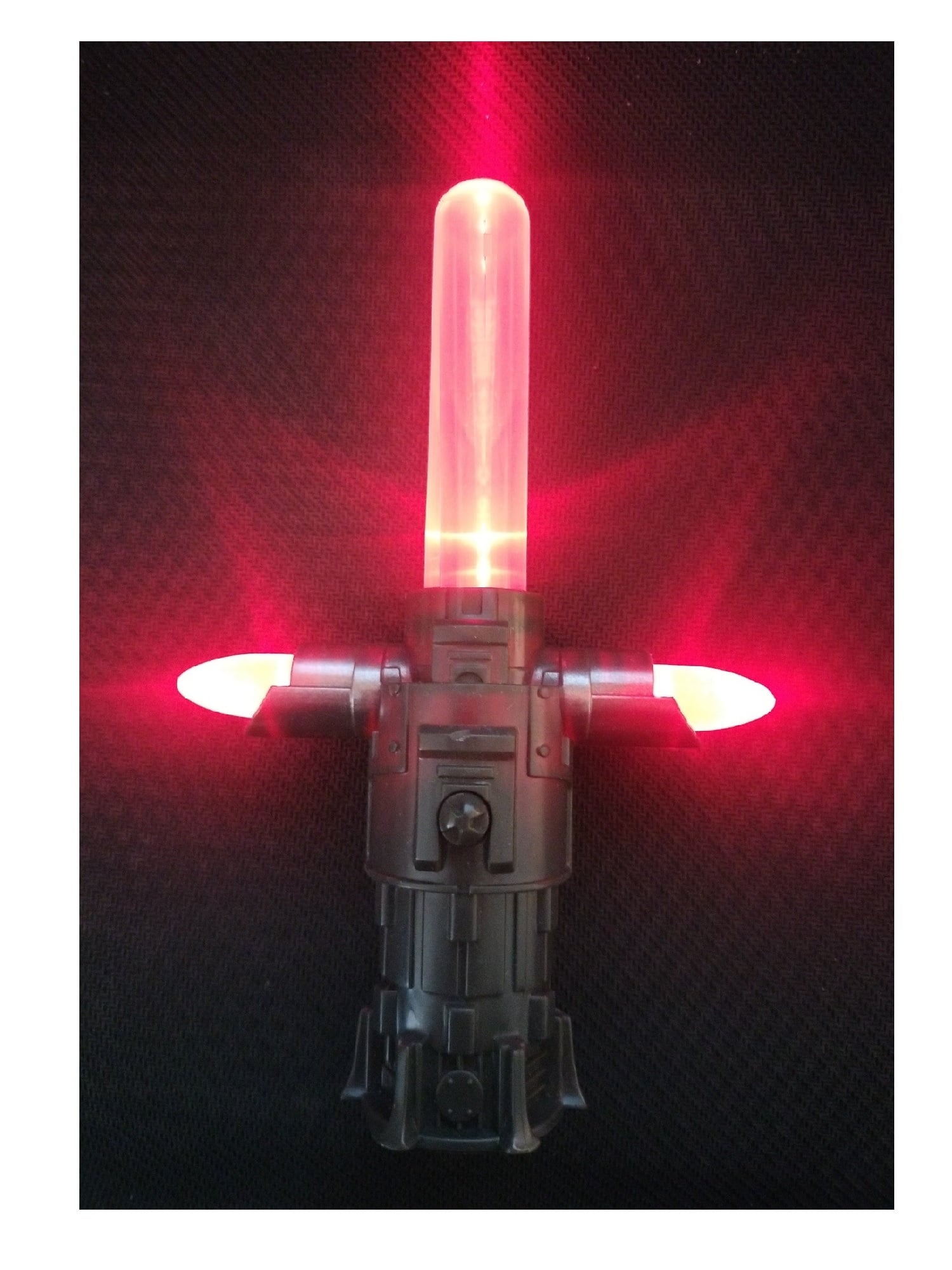 9 Pack - 6" LED Glow Light Up Galaxy Star Saber Sword Mini Candy Dispenser Set for Themed Parties, Bulk Party Favors and Cosplay