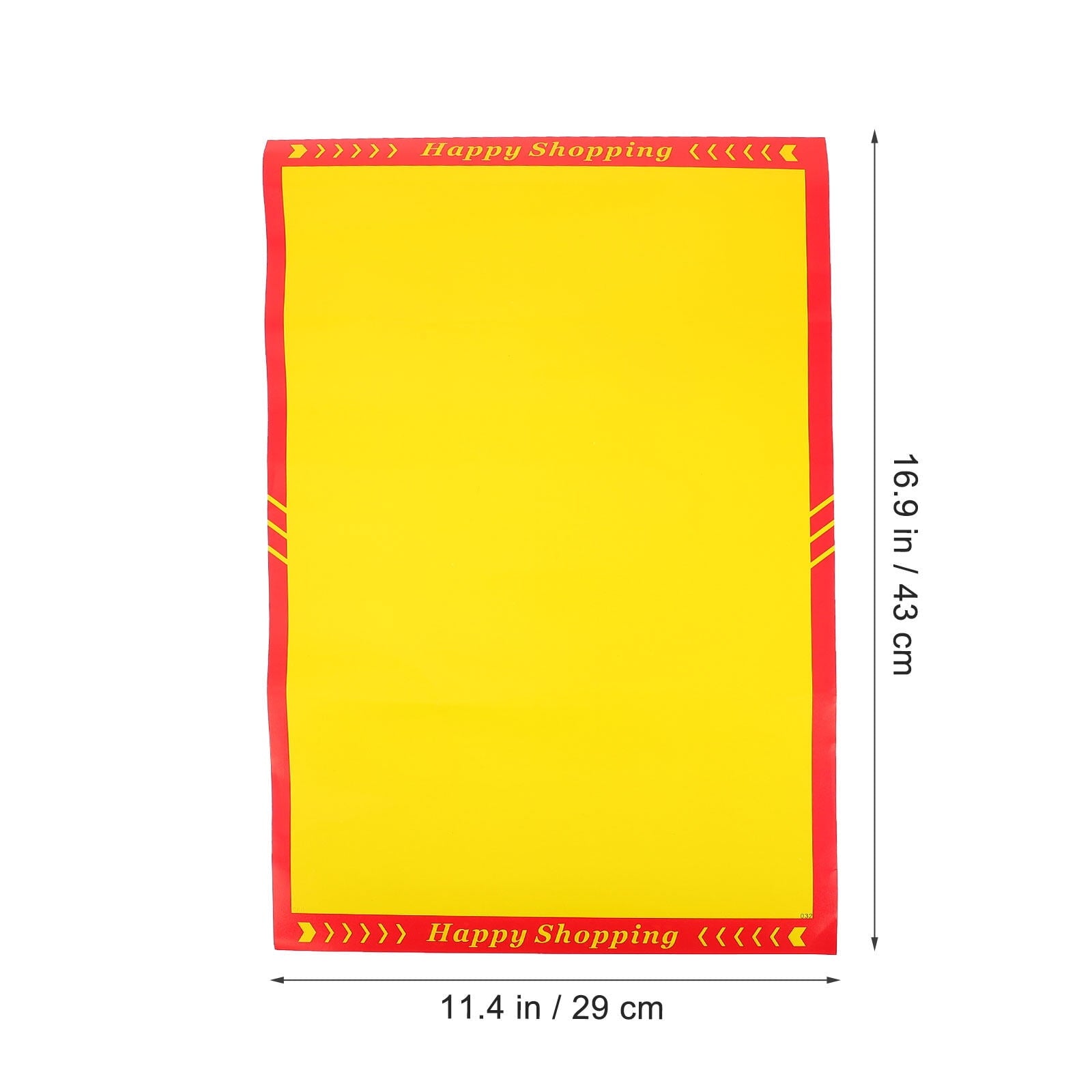 Luxshiny 10Pack Sale Tags Bright Colors 43x29cm for Customers to