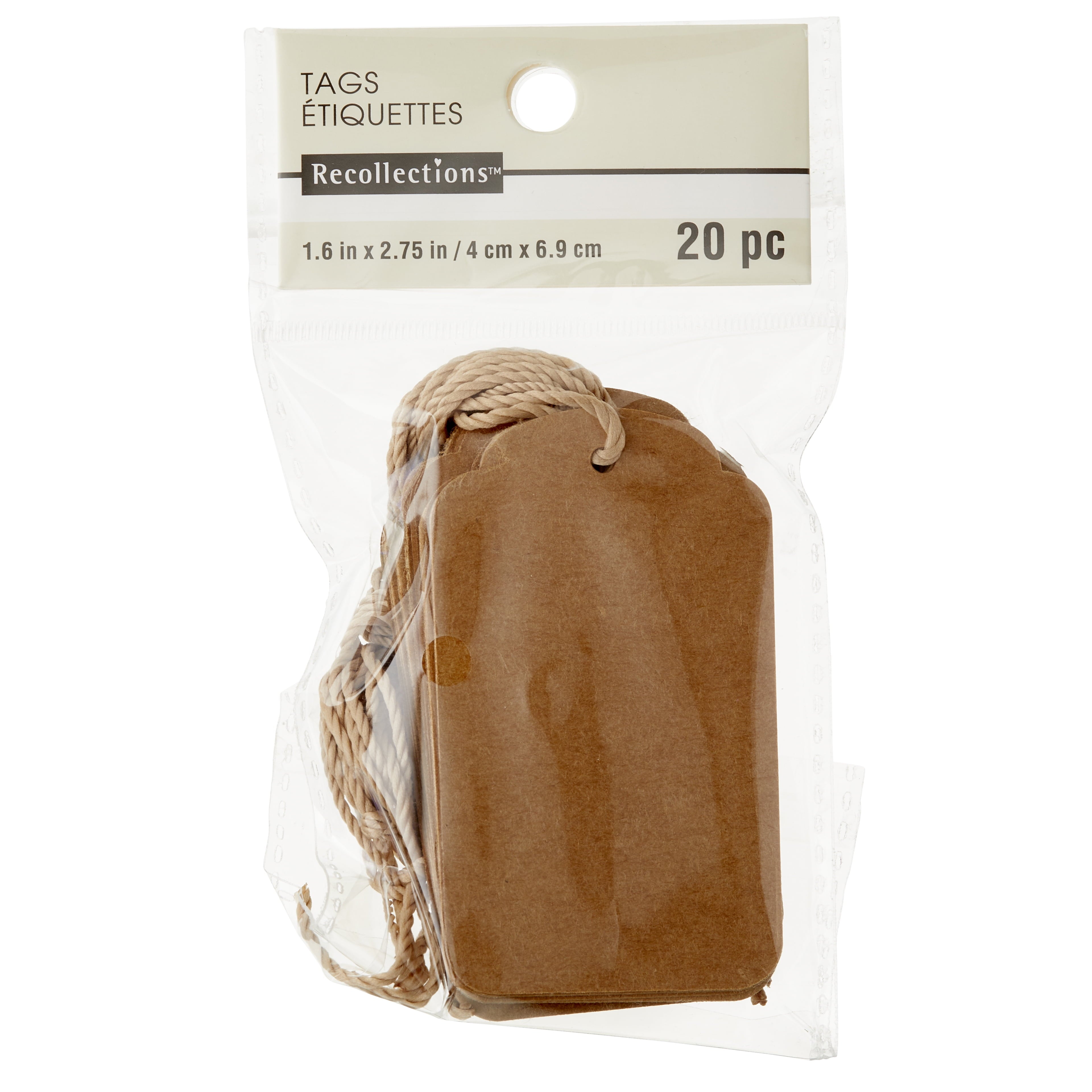 12 Packs: 20 ct. (240 total) Kraft Gift Tags by Recollections™
