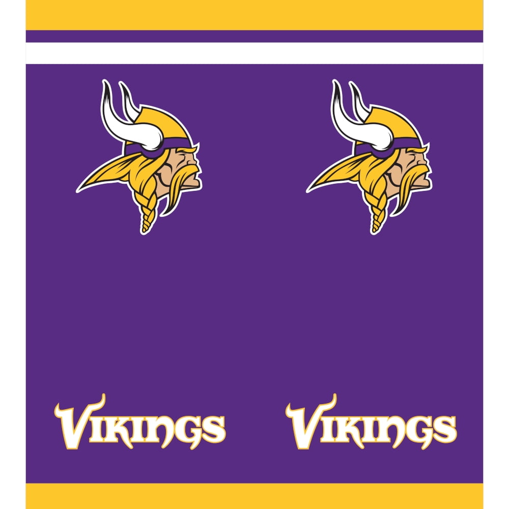 Minnesota Vikings Plastic Tablecloths, 3 Count
