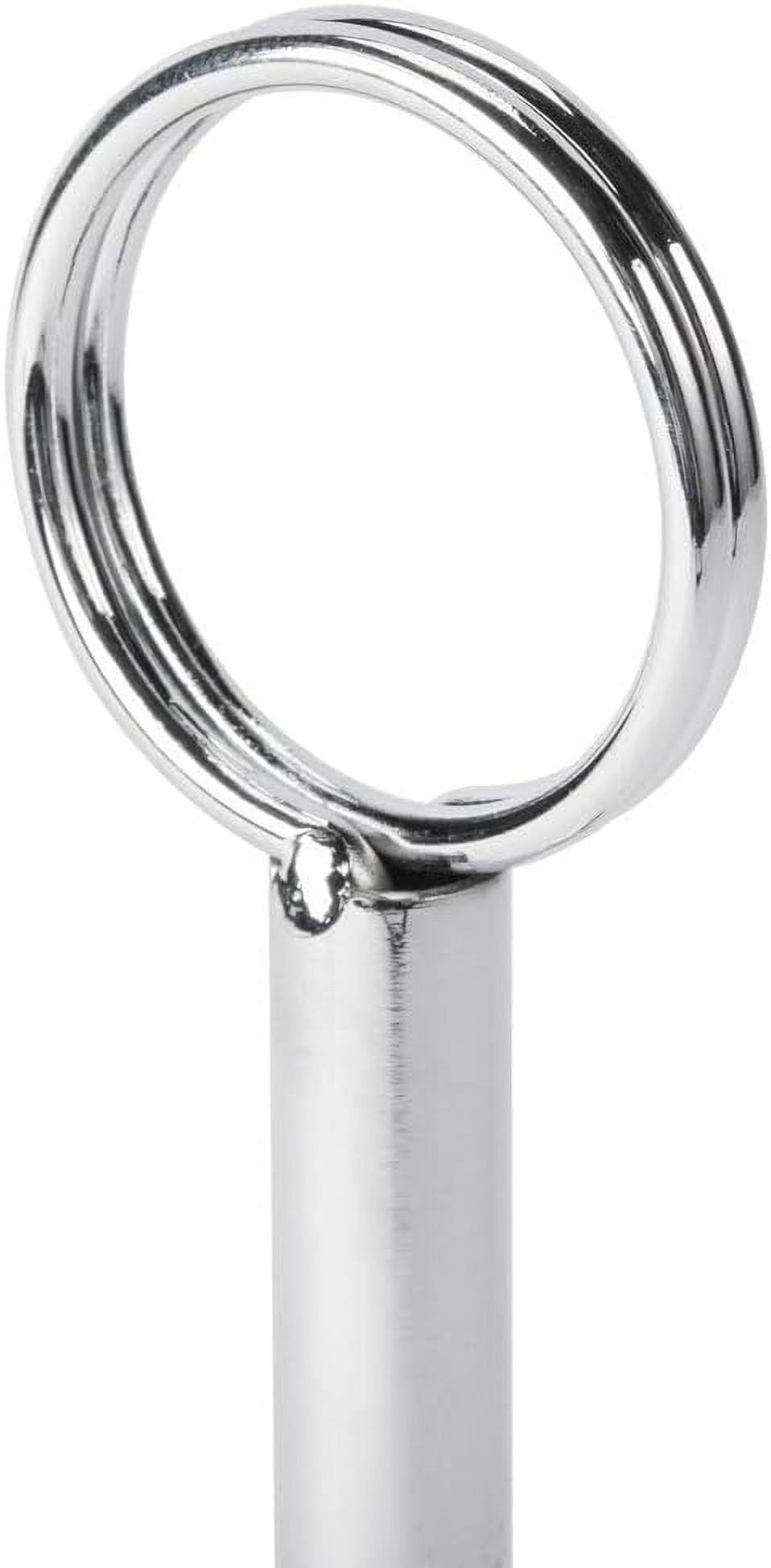 TrueCraftware- Set of 6 Chrome 14-1/2” Table Card Holder- Table Number Holders Place Card Holder Wire Picture Holder Small Size Table Card Holders for Photos Food Signs Weddings Restaurants Birthdays
