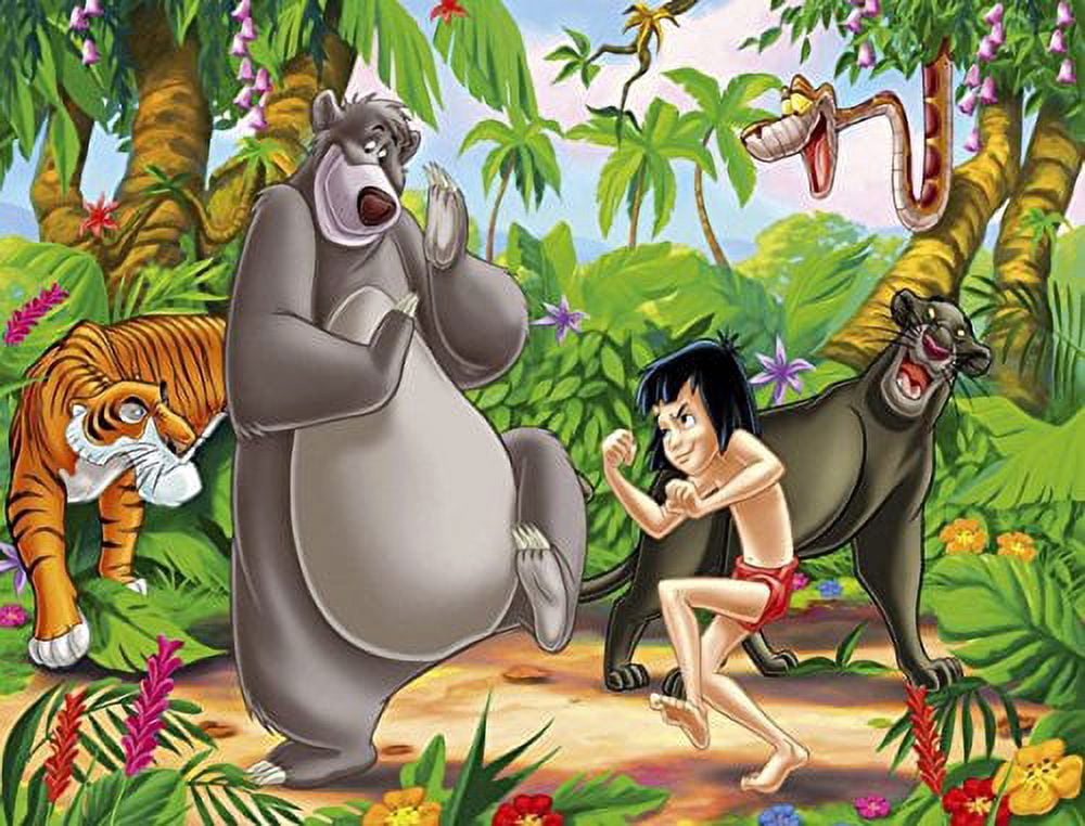 1/2 Sheet Jungle Book Edible Photo Birthday Cake Topper Frosting Sheet Personalized Party