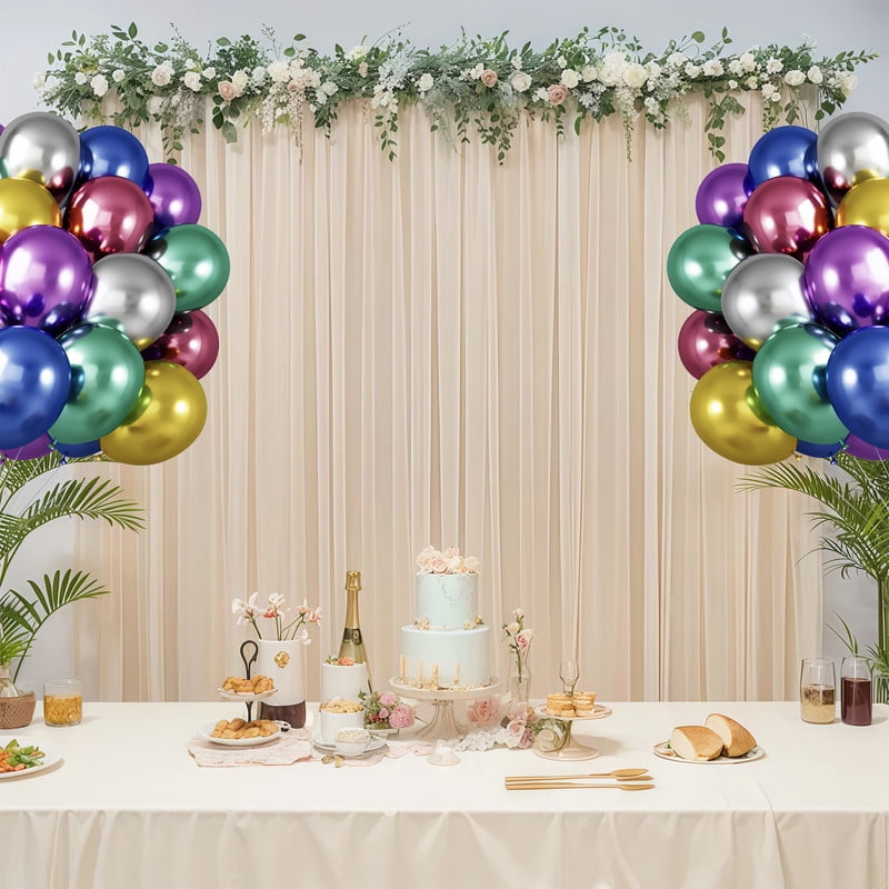 60pcs Colorful Latex Party Balloons – 18 Theme Sets with 12-Inch Balloons for Birthday, Wedding, Graduation, Bridal Shower, Halloween, Baby Shower & Festival Décor – Air or Helium Inflatable