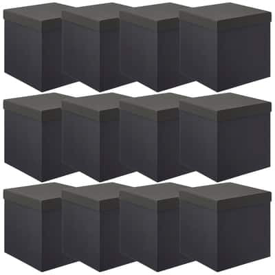 12 Pack: Black Box by Celebrate It™