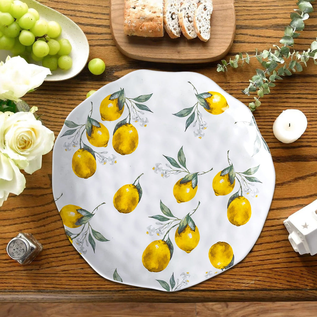 Yellow Yellow Ceramic Lemon Shaped Decorative Plates For Dessert Fruit Serving Coffee Table Kitchen Household Tableware Dish Set And Afternoon Tea Accessories