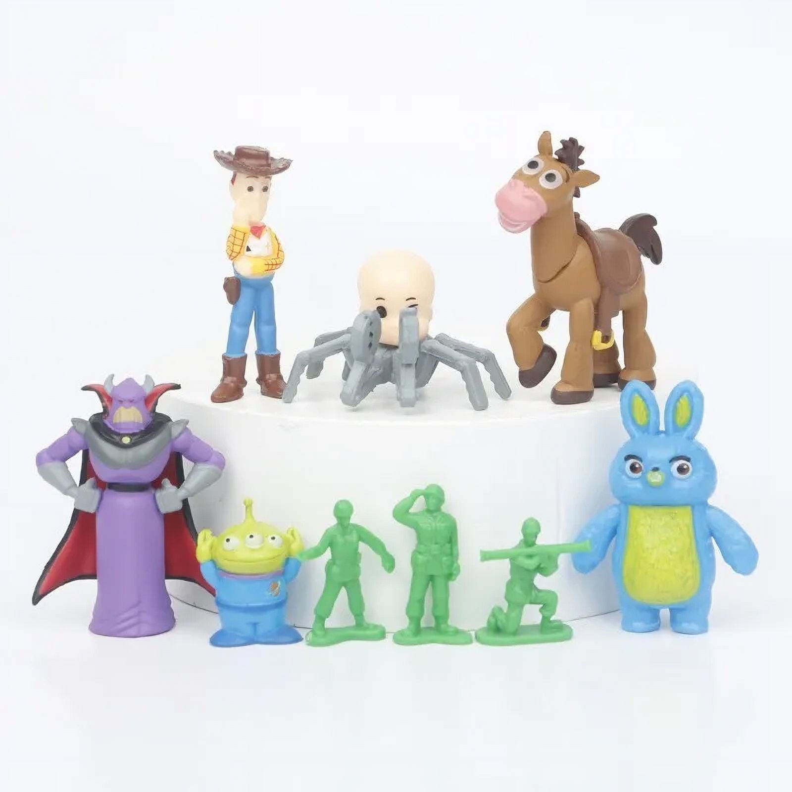 Toy Story Action Figures Cake Topper, by ApexComm (36 Count)