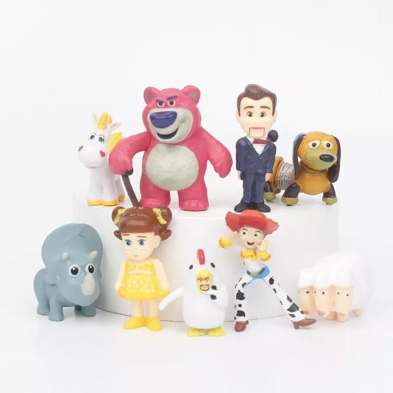Toy Story Action Figures Cake Topper, by ApexComm (36 Count)