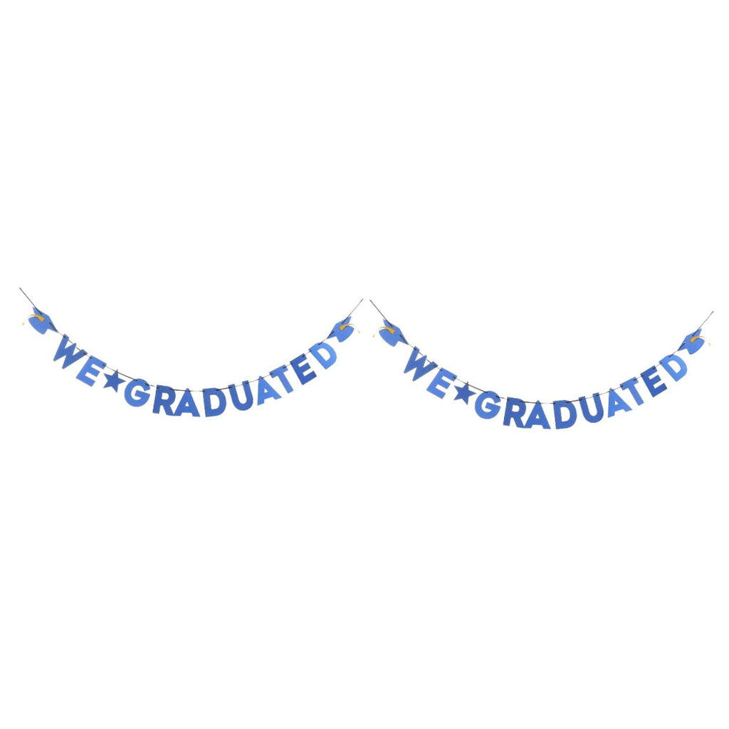2 Pieces Graduation Season Banner Background Decor
