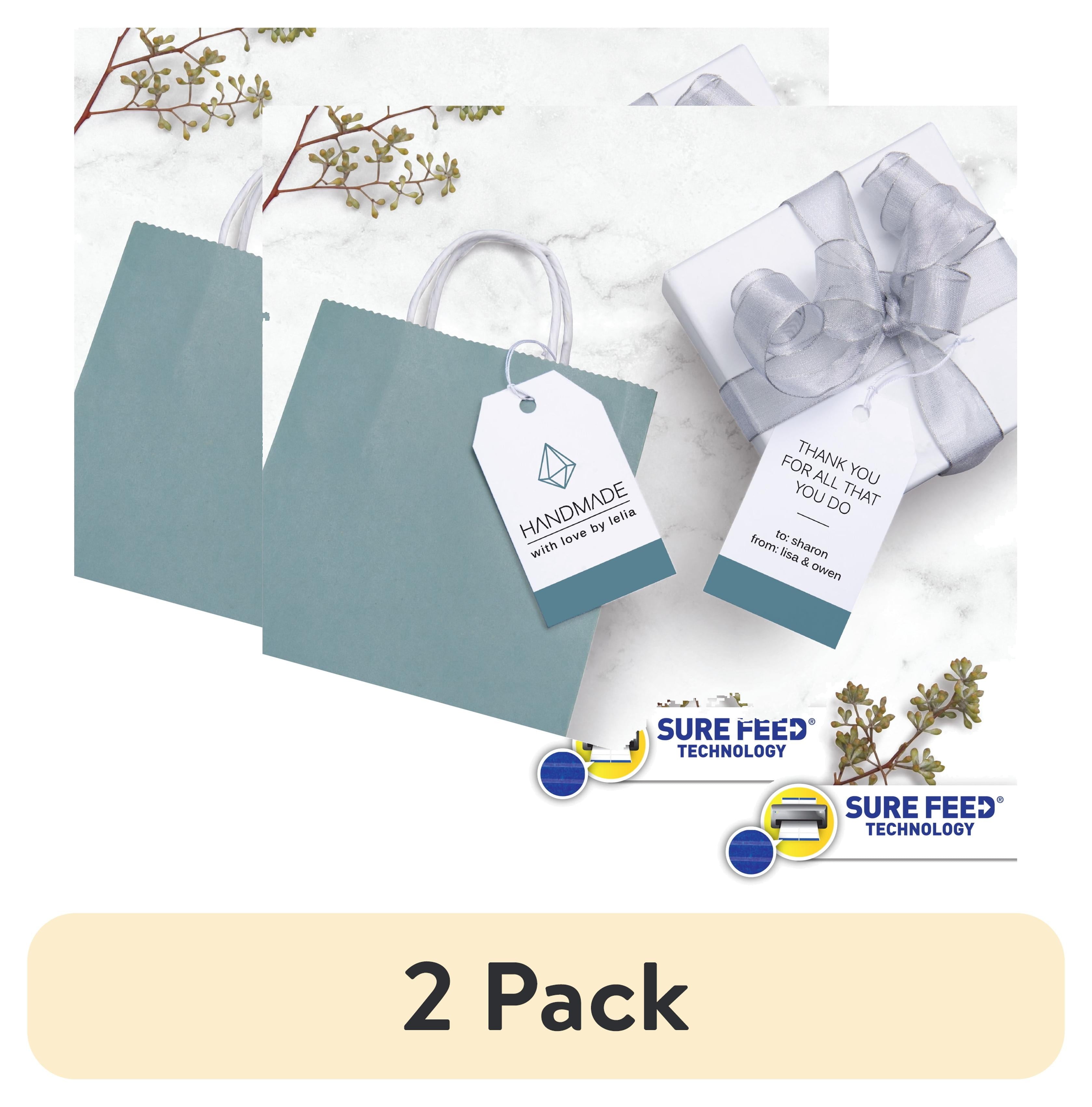 Avery Printable Tags with String, 2" x 3.5", 96 White Tags (22802)