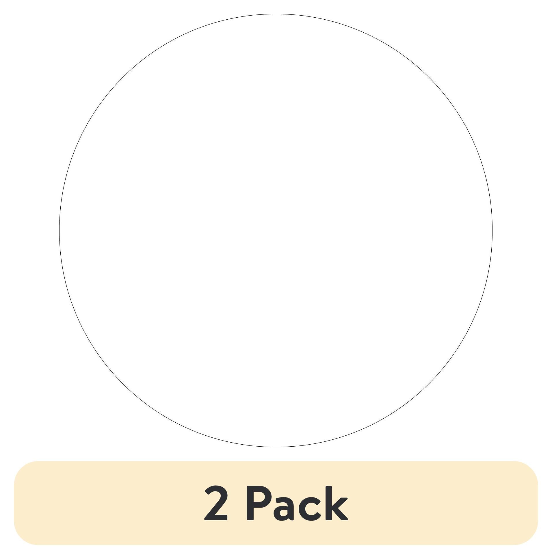 Tape Logic Inventory Circle Label,2",White DL613E