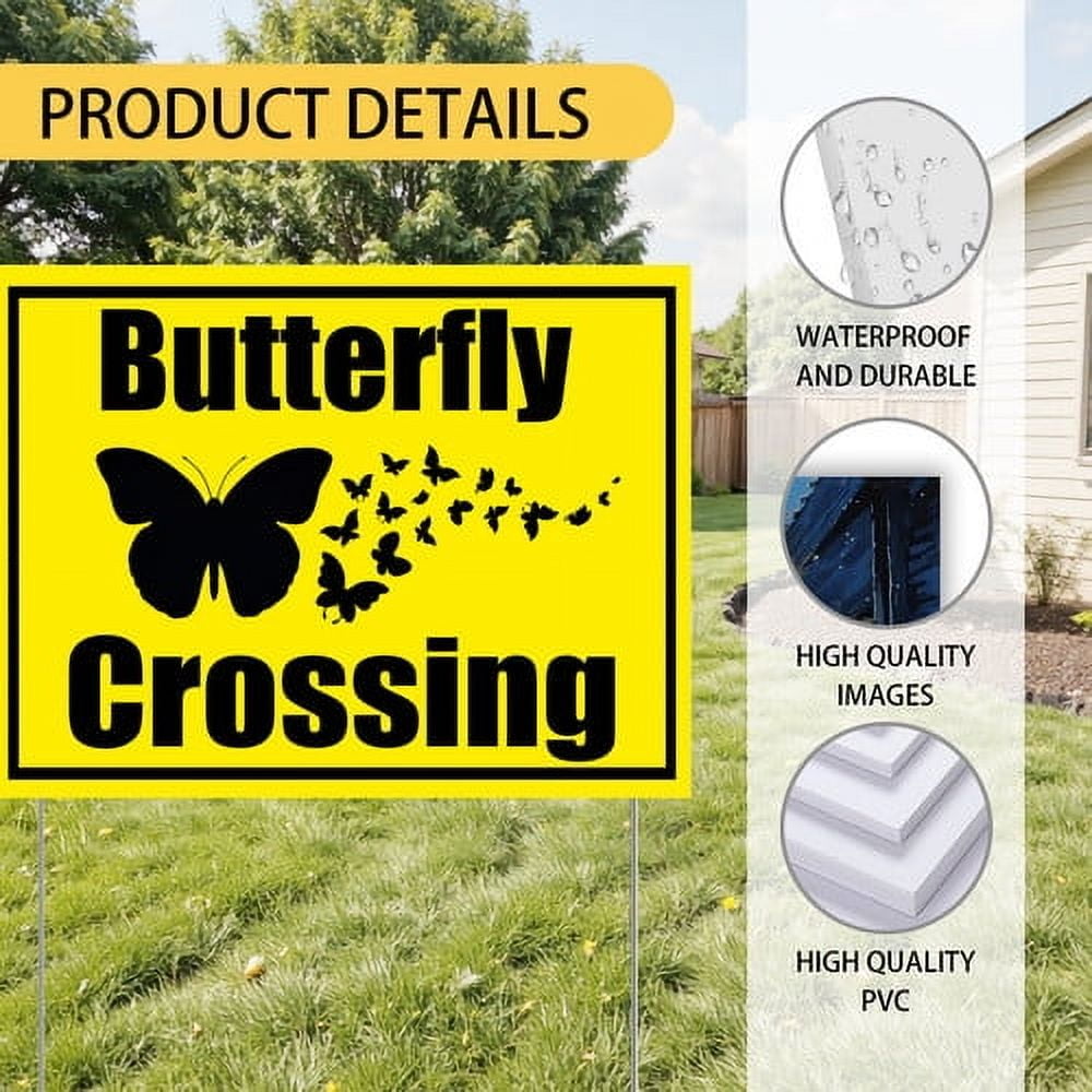 YladaFaie Caution Safety Sign Welcome Wait Here To Be Seated Yard Signs with H-take 12x18 Inch Outdoor Decoration,Keep Off Grass Lawn Sign for Yard-Corrugated Plastic
