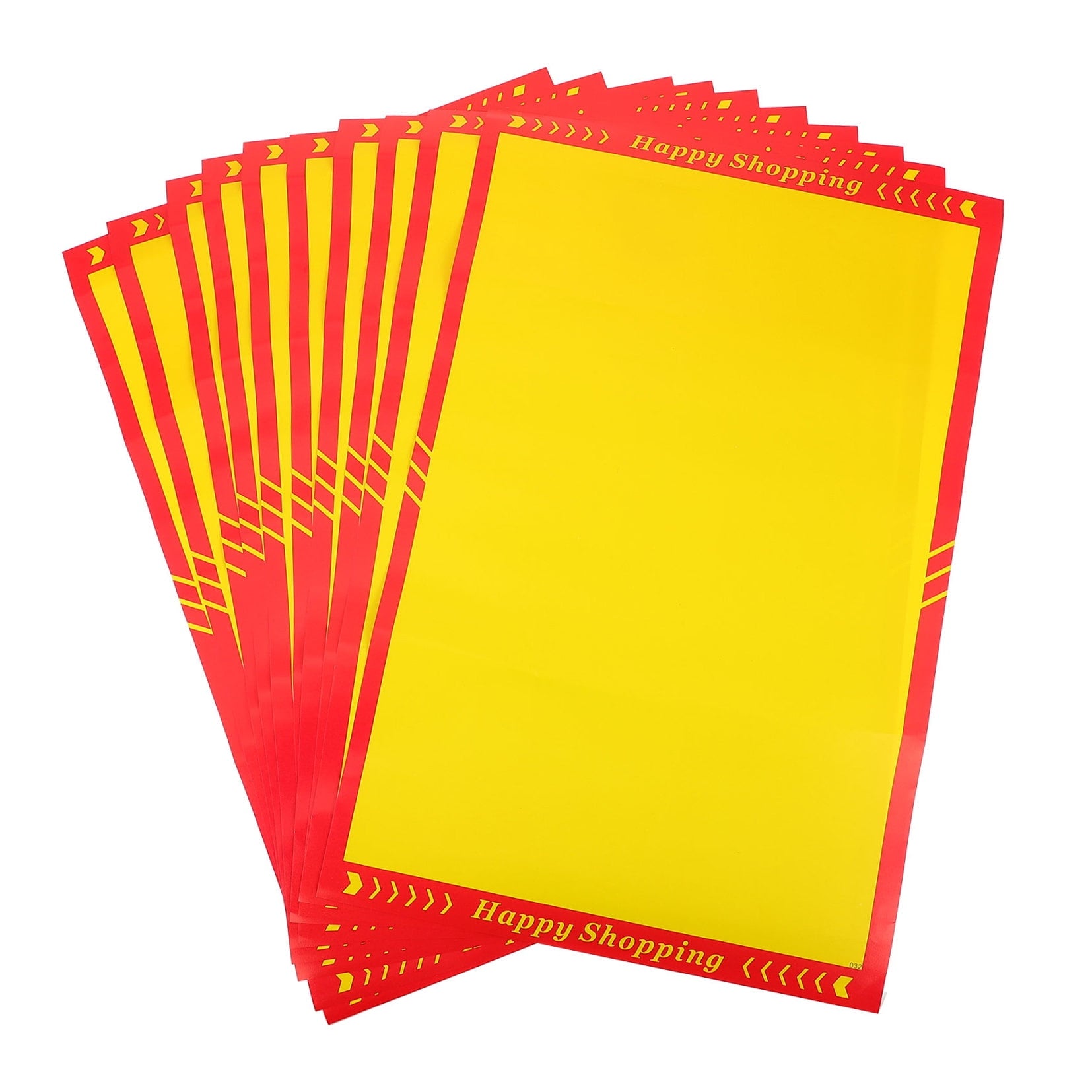 Luxshiny 10Pack Sale Tags Bright Colors 43x29cm for Customers to