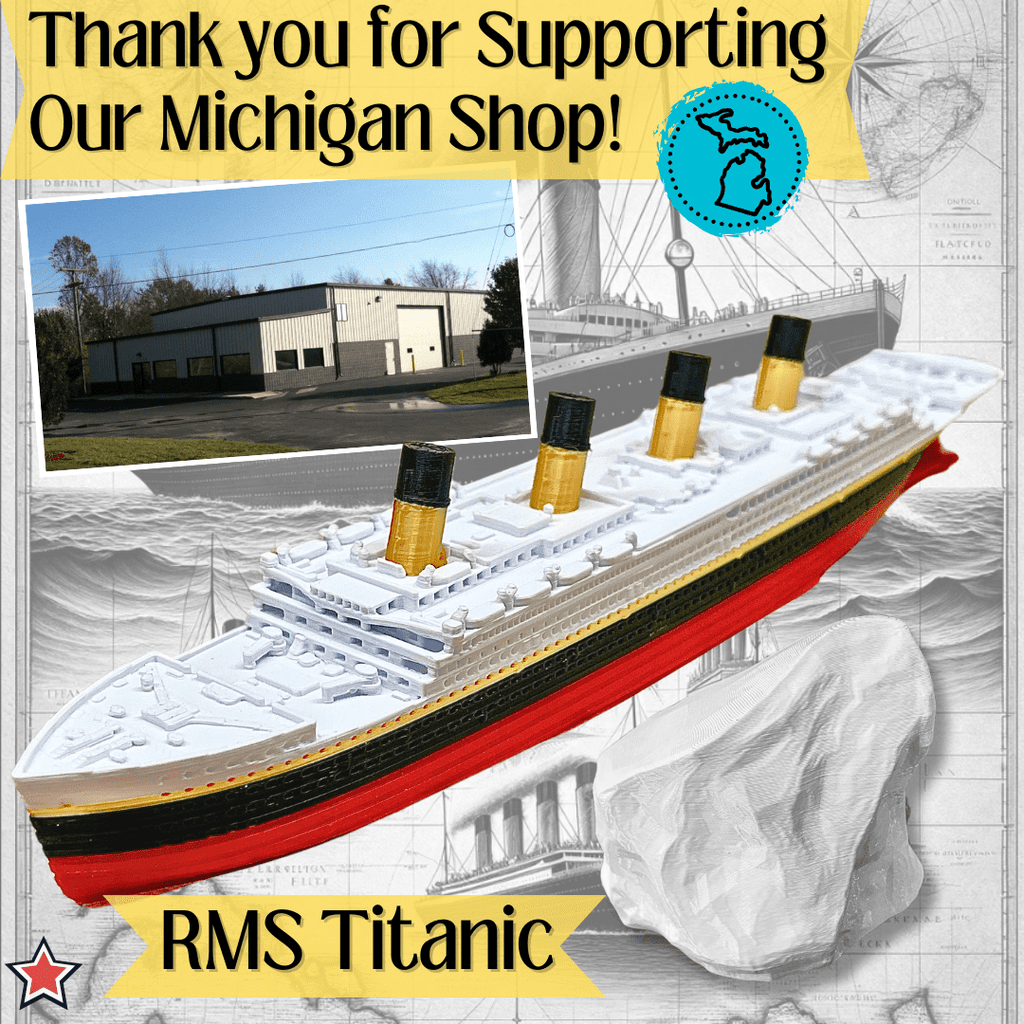 3 Pack Titanic, Britannic, Olympic Bath Boat And Pool Toy By TitanicToyCo, RMS Titanic Toys For Kids, Historically Accurate Titanic Toy, Titanic Ship, Titanic Cake Topper, Titanic Figurine
