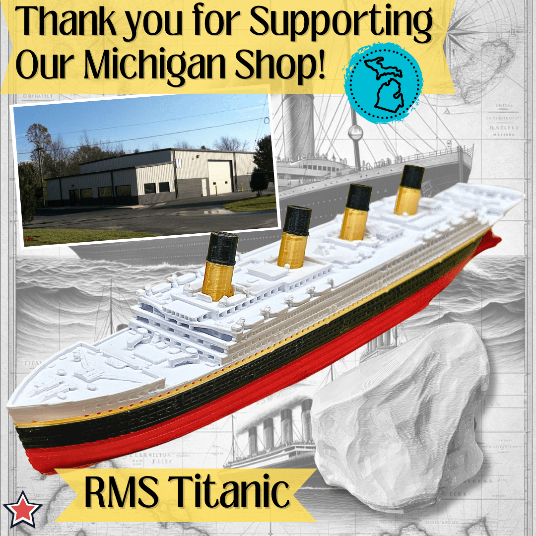 3 Pack Titanic, Britannic, Olympic Bath Boat And Pool Toy By TitanicToyCo, RMS Titanic Toys For Kids, Historically Accurate Titanic Toy, Titanic Ship, Titanic Cake Topper, Titanic Figurine