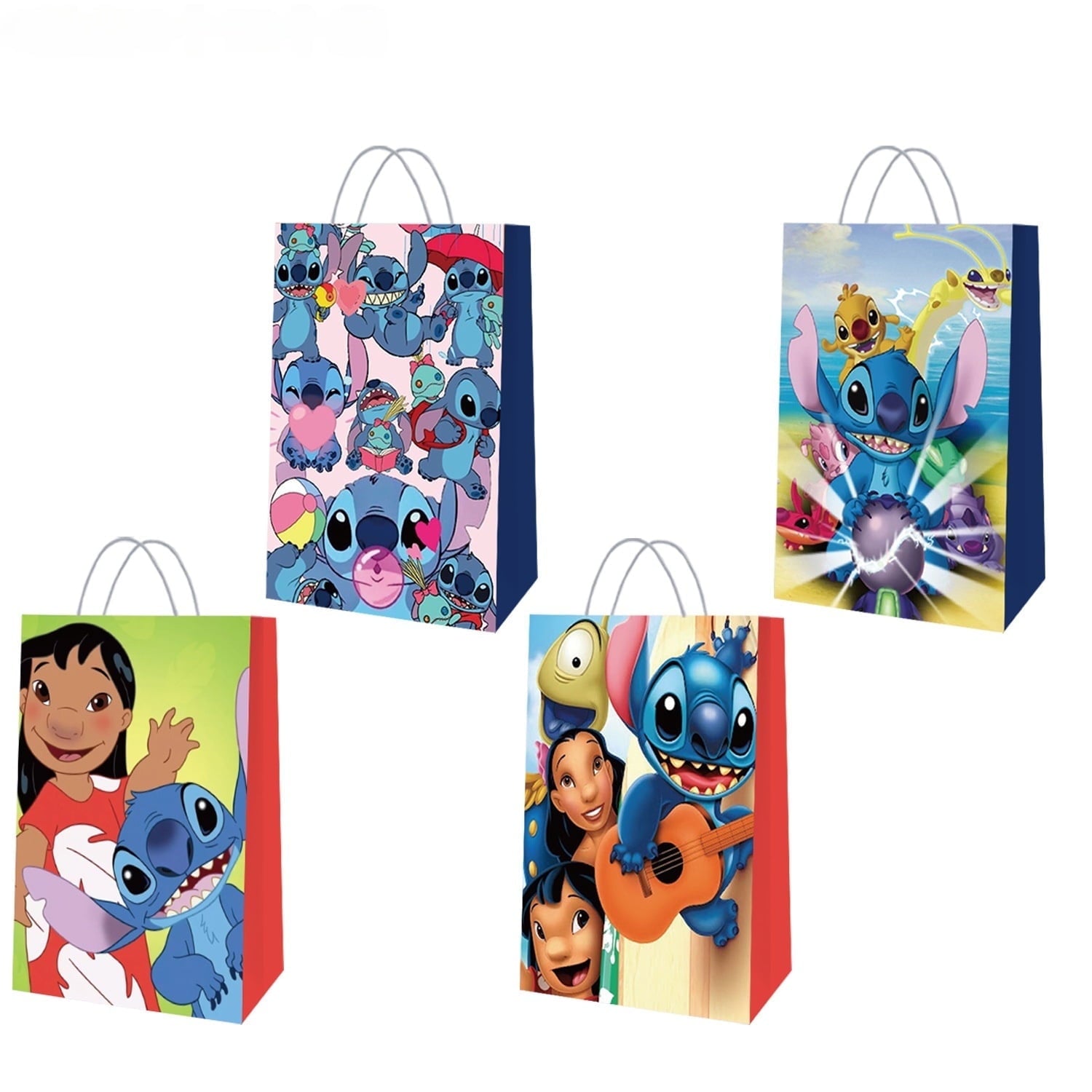 24 Pcs Lio Cartoon Party Gift Bags, Birthday party bags, Cartoon candy bags, Party Supplies（8.26"×5.9"×3.15"）
