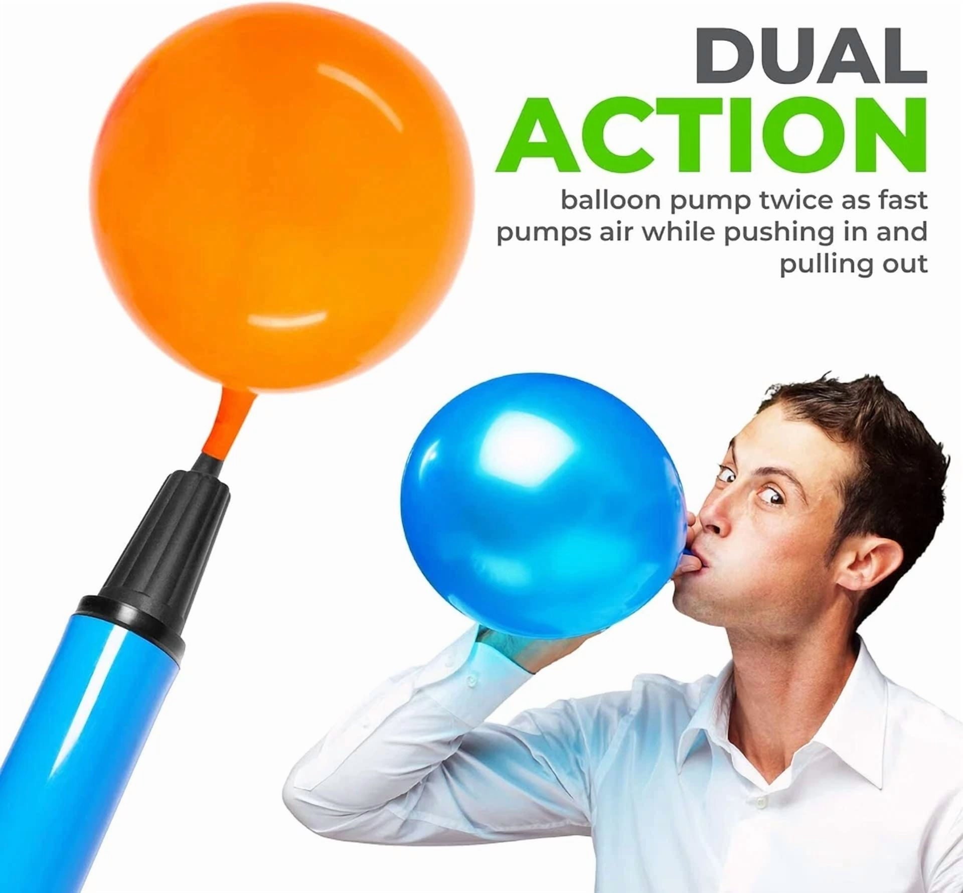 Mini Hand Air Portable Balloon Pump For Pool Floats, Party Garlands, Exercise