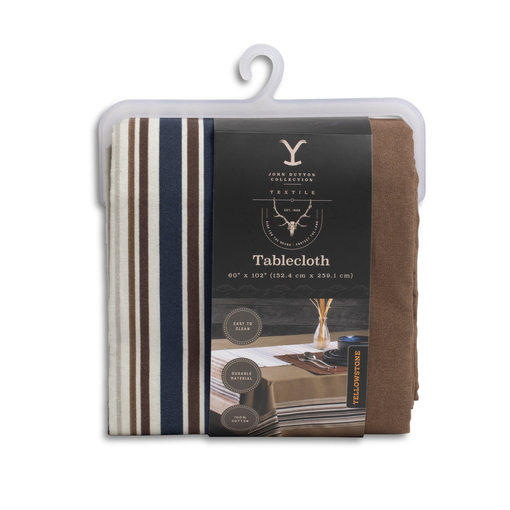 (2 pack) Yellowstone Rectangle Tablecloth 102", John Collection