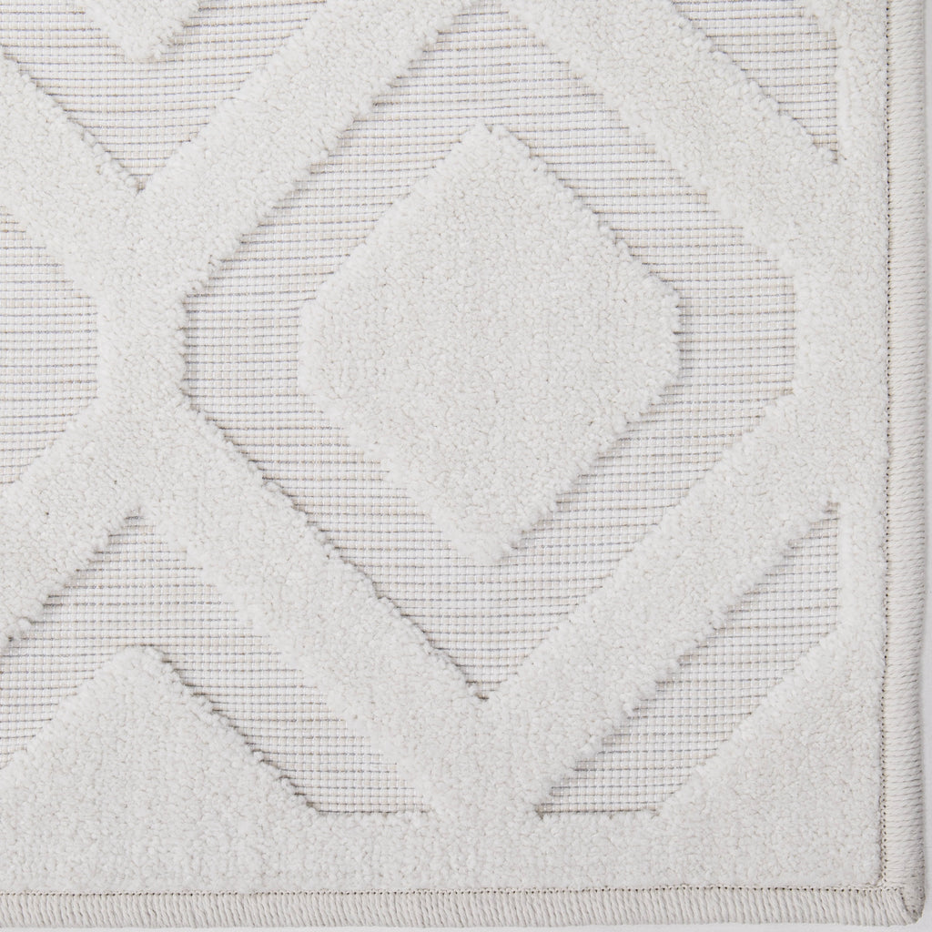 My Texas House Grapevine 1'11" X 7'6" Natural Geometric Runner Rug