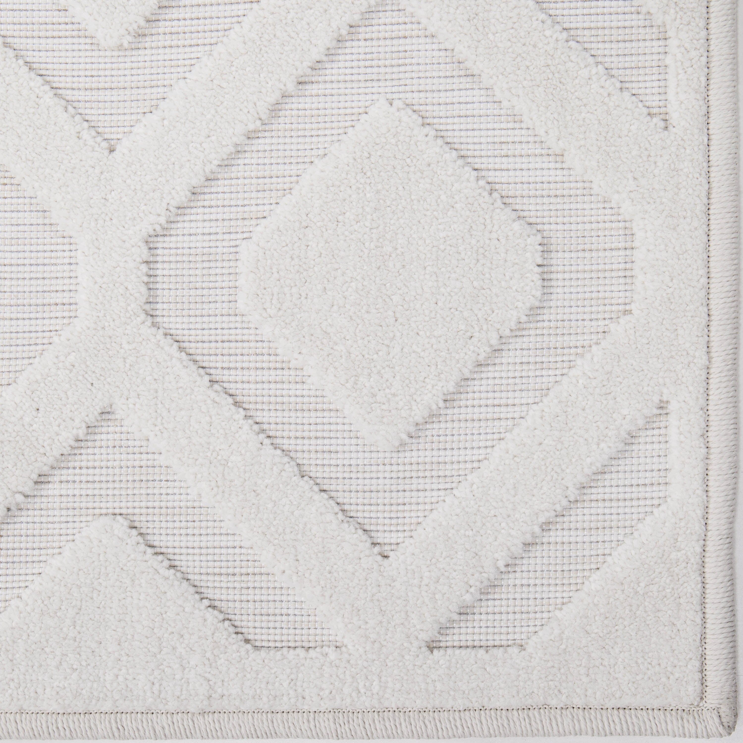 My Texas House Grapevine 1'11" X 7'6" Natural Geometric Runner Rug