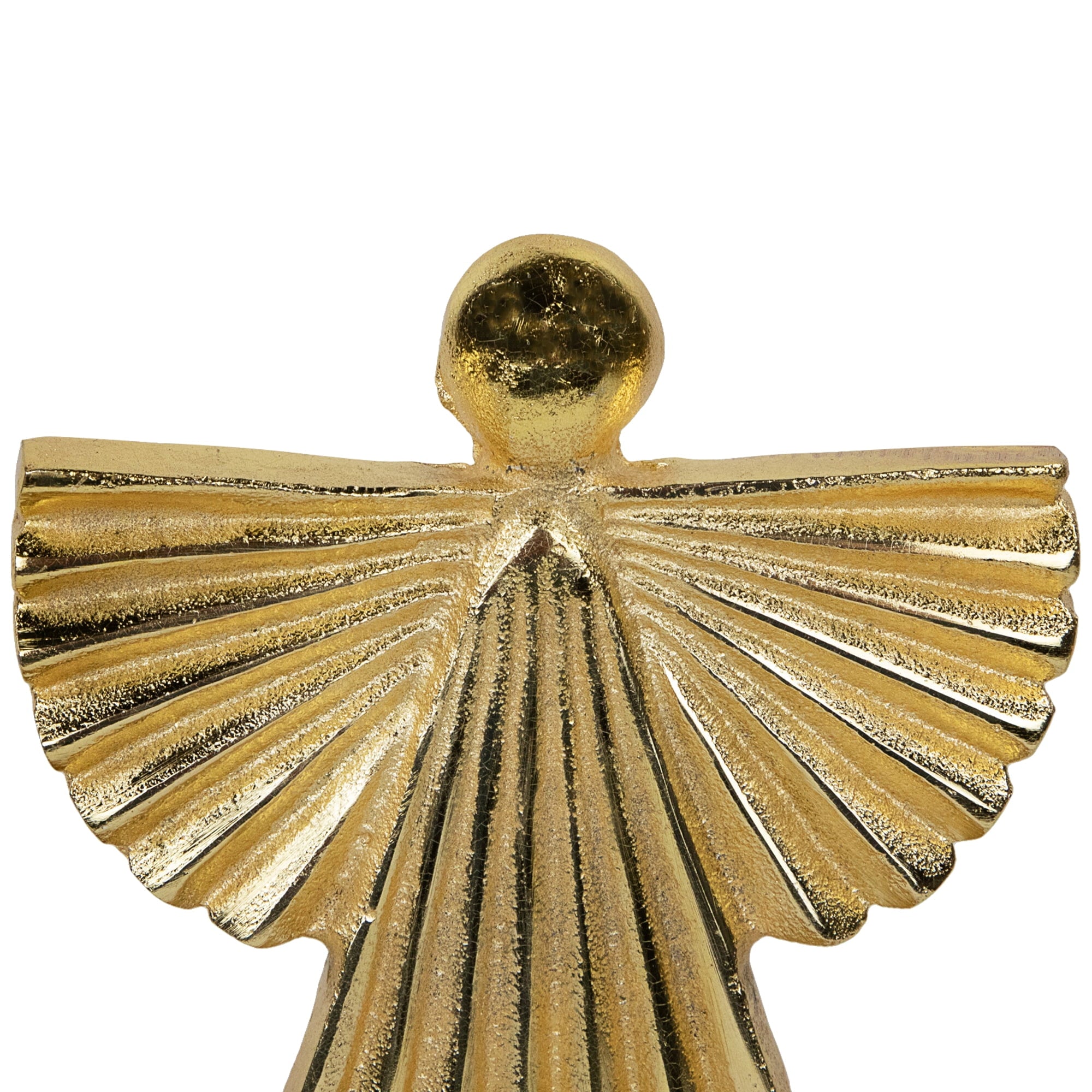 Northlight Heavenly Angel Metal Christmas Votive Holder - 10" - Gold