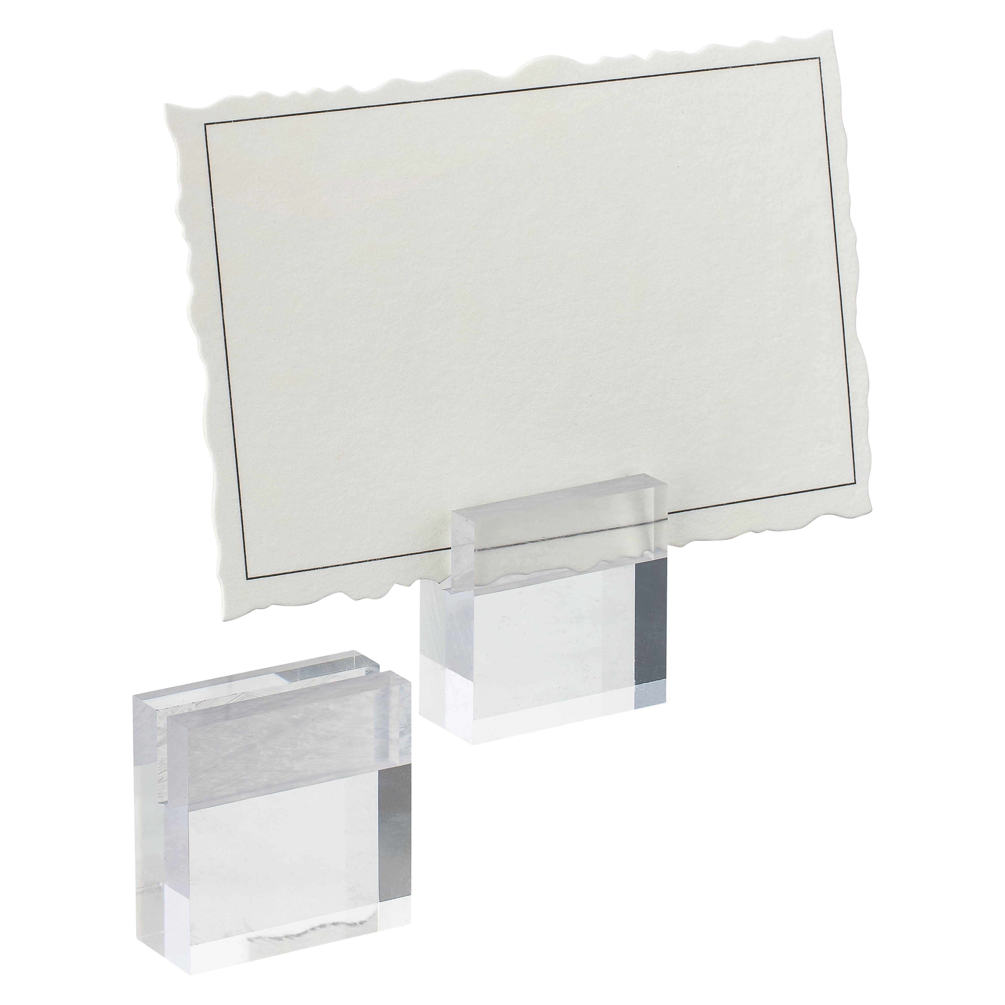Clear Place Card Holders - 12ct. by Celebrate It™