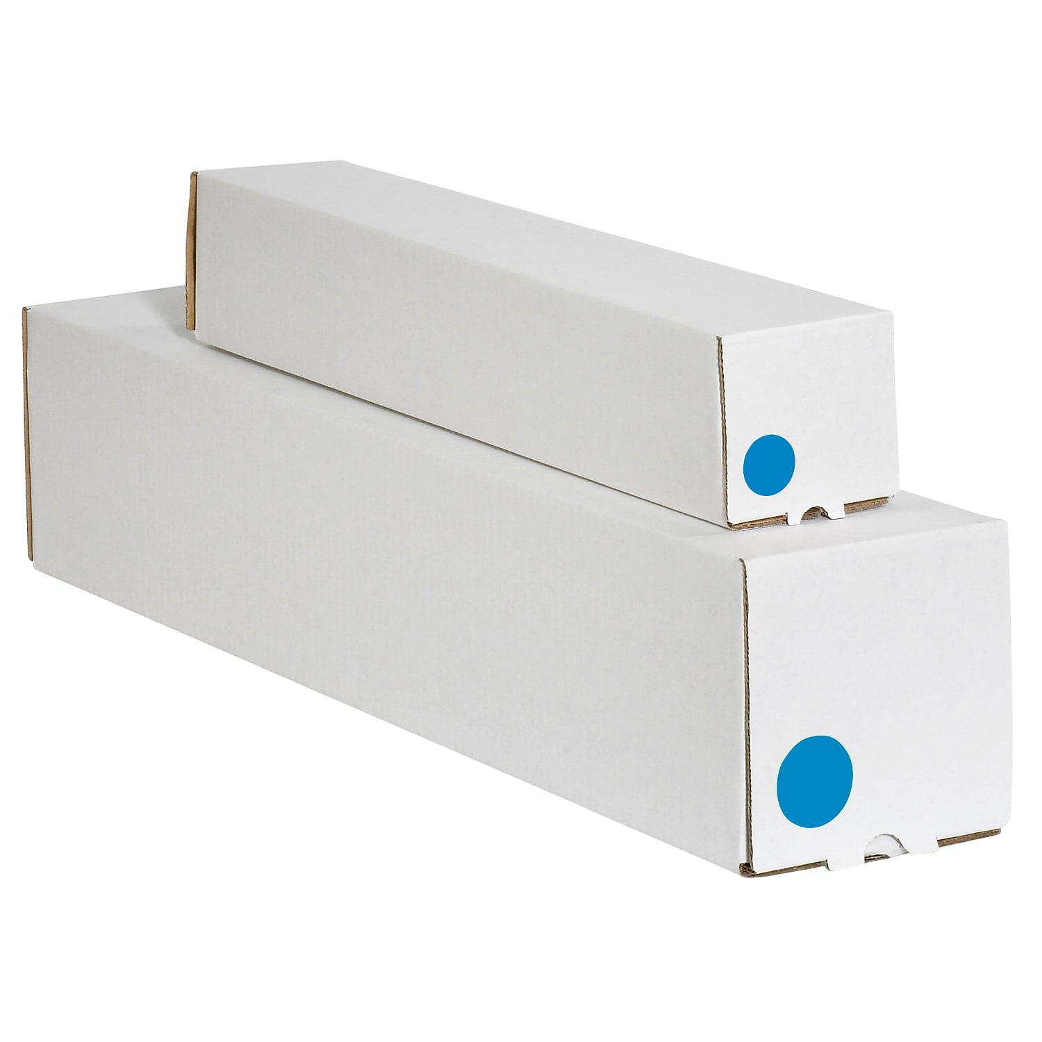 Tape Logic Inventory Circle Label,3",Light Blue DL614C