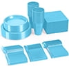 Exquisite 350 Piece Easter Plastic Disposable Party Plates & Dinnerware Combo Set