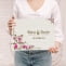 Darling Souvenir Personalized Engraved Laser Cut Wedding Guest Book Wooden Cover Sign-in Book Registry Guestbook Scrapbook-H4