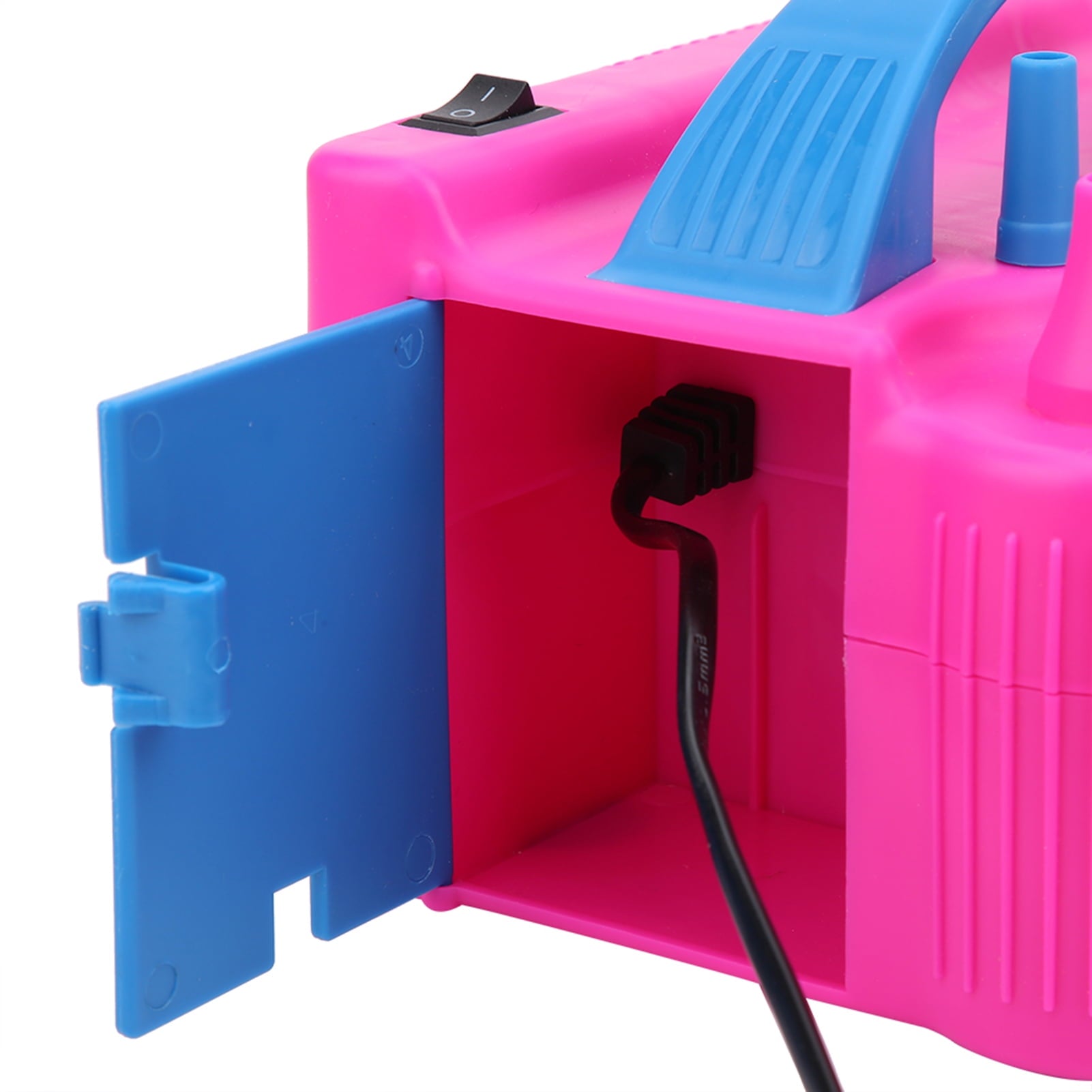 Electric Balloon Pump Blower Air Inflator 2 Nozzle Small Portable High Power 600W Stable Rate