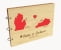 Darling Souvenir Personalized Engraved Laser Cut Wedding Guest Book Wooden Cover Sign-in Book Registry Guestbook Scrapbook-87