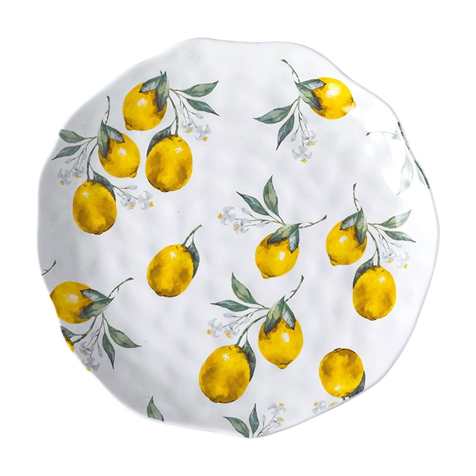 Yellow Yellow Ceramic Lemon Shaped Decorative Plates For Dessert Fruit Serving Coffee Table Kitchen Household Tableware Dish Set And Afternoon Tea Accessories