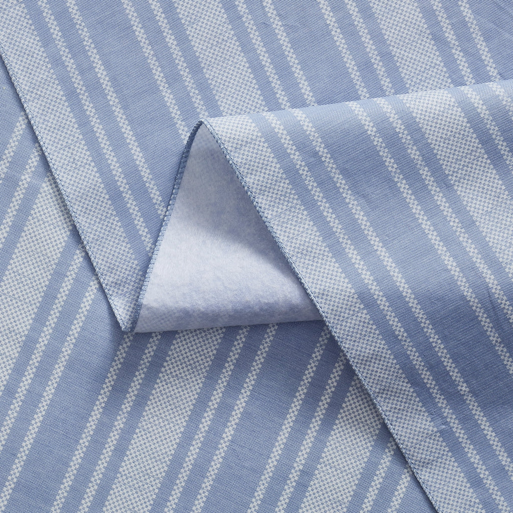 (5 pack) Mainstays Blue Striped PEVA Tablecloth 60" x 84" Rectangle