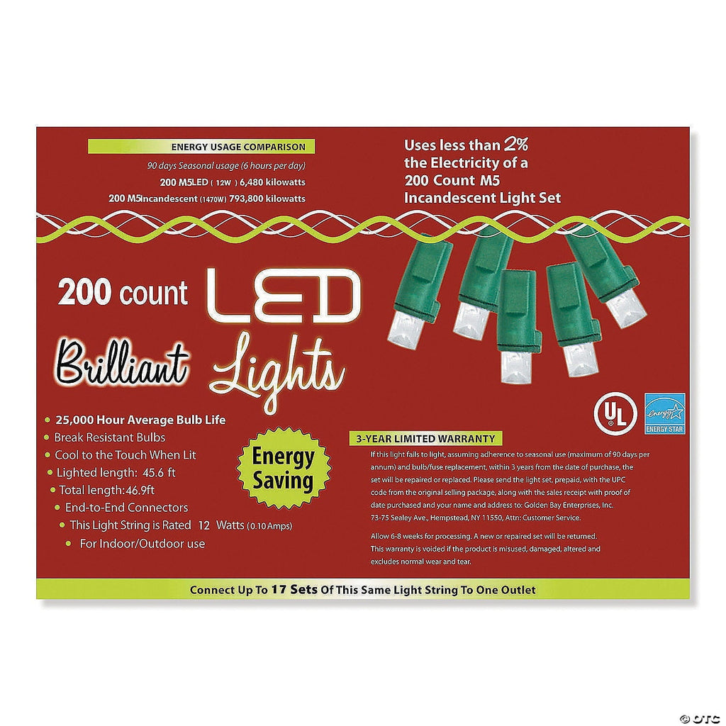 Morris Costumes MA953 Holiday Lights 200l M5 Mu