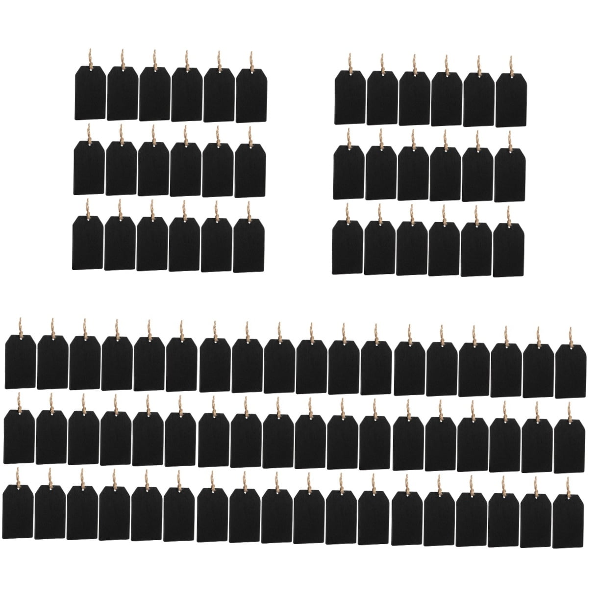 Raindrops 160 Pcs  Decorative Bottle Labels Wedding Chalkboard Tags Multi-function Gift Labels