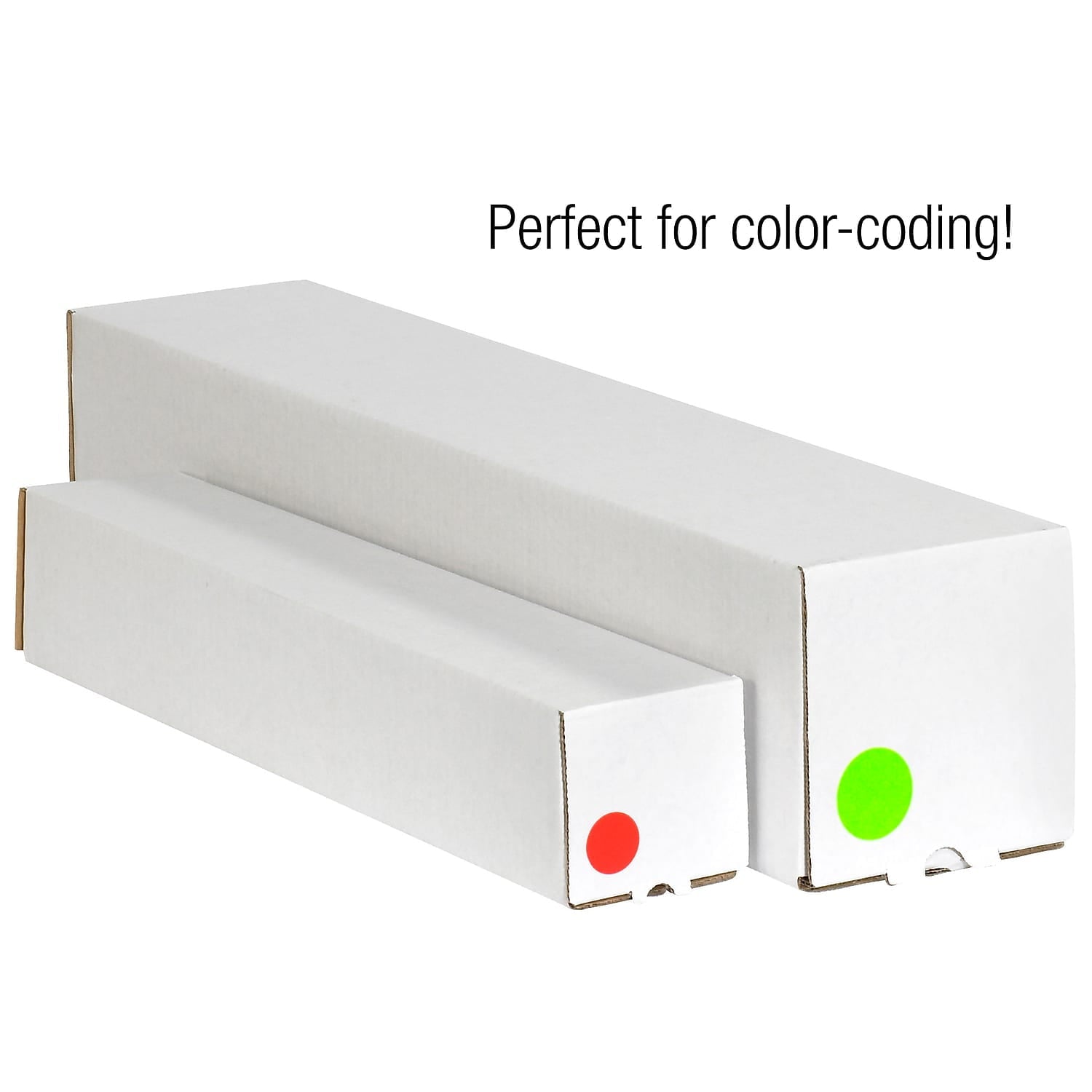 Tape Logic Inventory Circle Labels 4" Fluorescent Pink 500/Roll DL615K