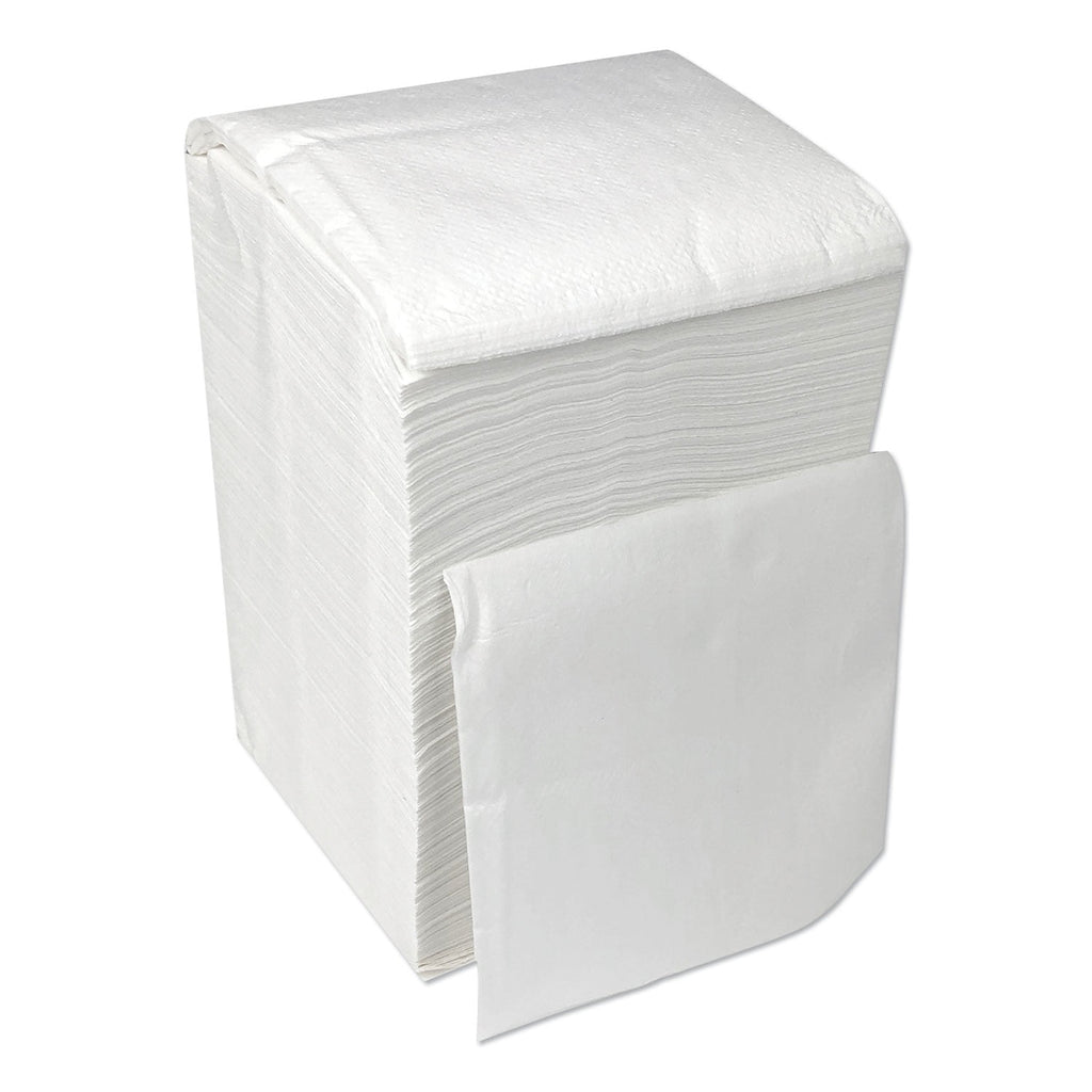 Betty Mills 1401 Cocktail Napkins, 1-ply, 9w X 4.5d, Black, 4,000/carton