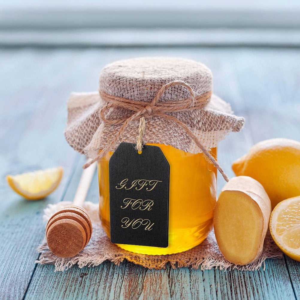 160 Pcs  Decorative Bottle Labels Wedding Chalkboard Tags Multi-function Gift Labels