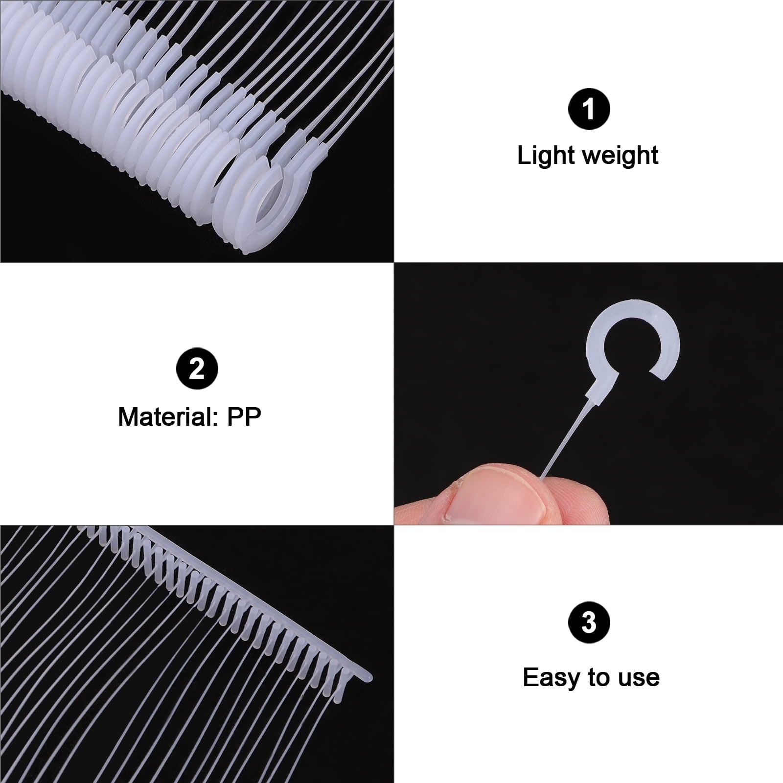 5000 Pcs Trademark Tag Line Labels Tag Label Fasteners Gift Card Reveal Tag Hooks Price Tag Buckle