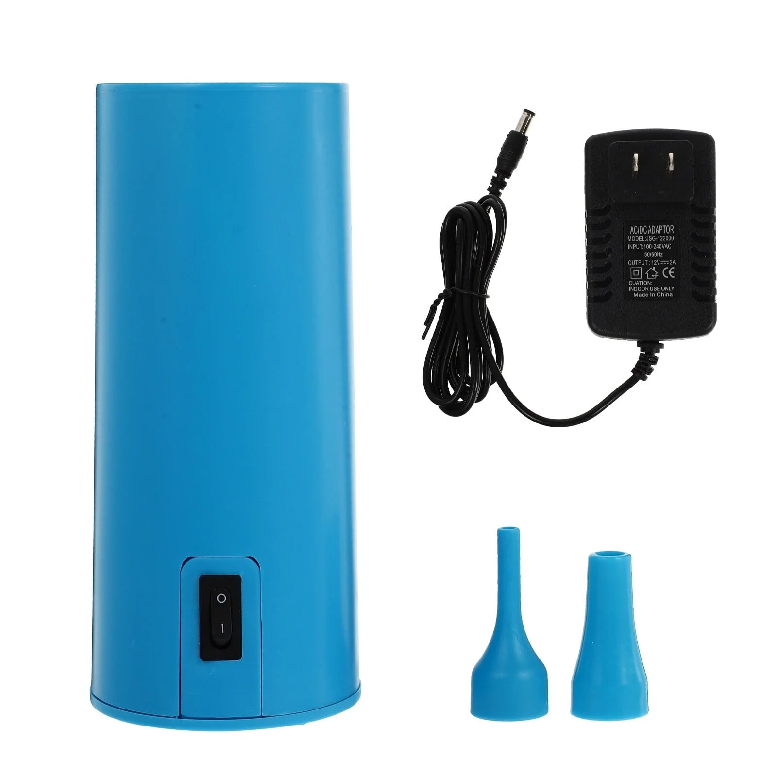 Electric Air Pump Balloons – Dual Nozzle Inflator with Extension Tube for Foil, Latex & Animal Shape Balloons (12V 18W)