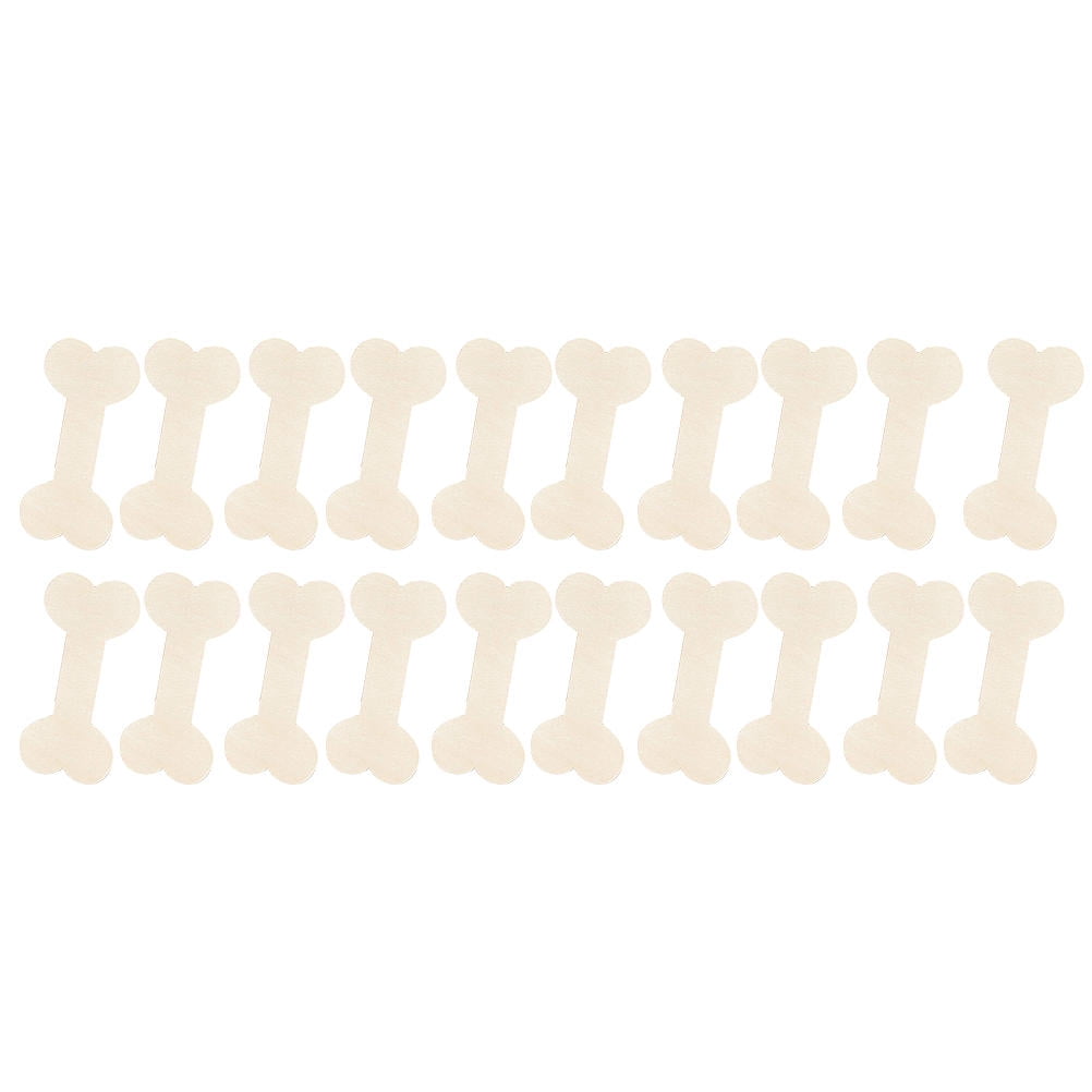 Hemoton  3 Pack Label Listing Ornament Paper Gifts Country Decor Child Khaki