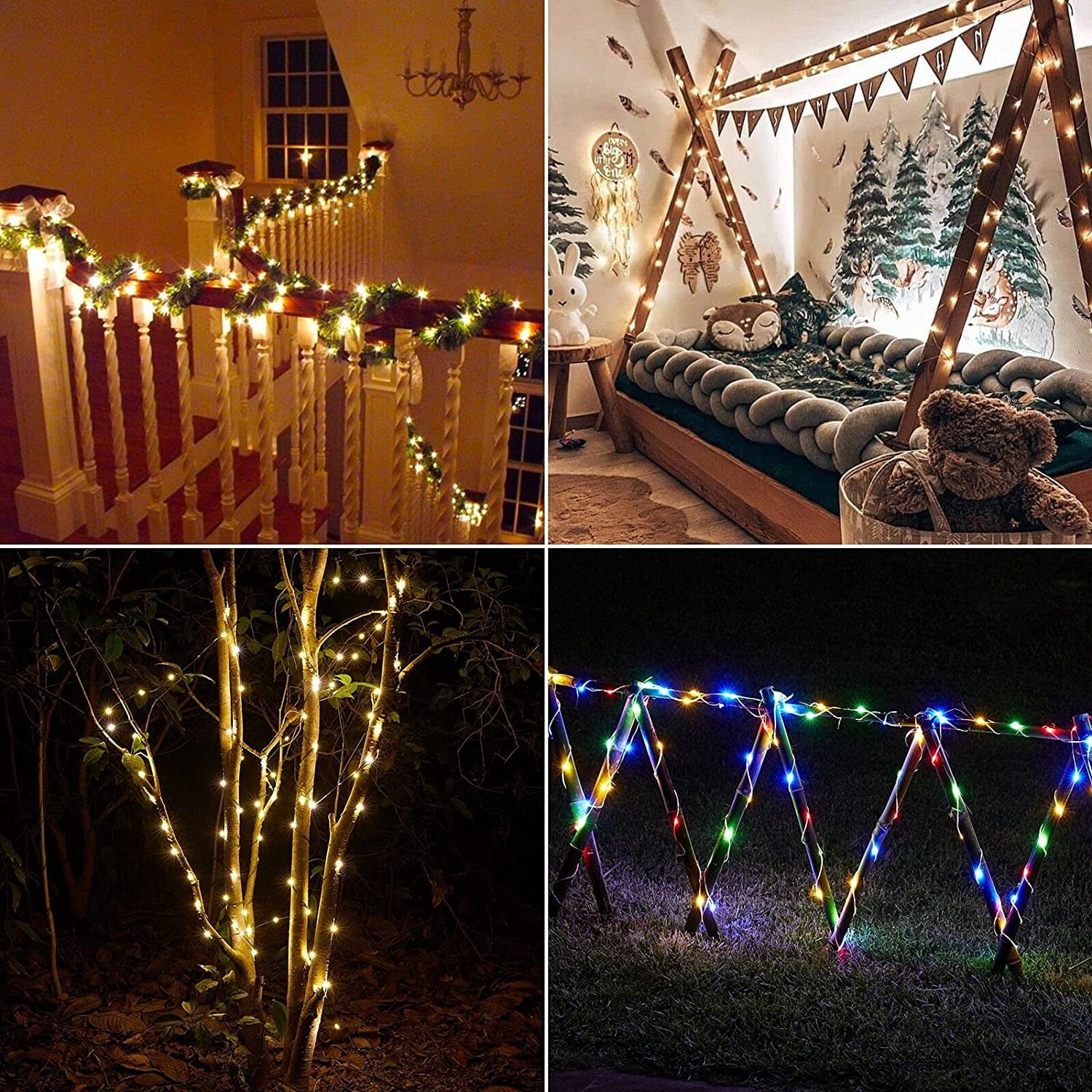 8 Modes Of Outdoor Indoor Wedding Party Decorative Lights