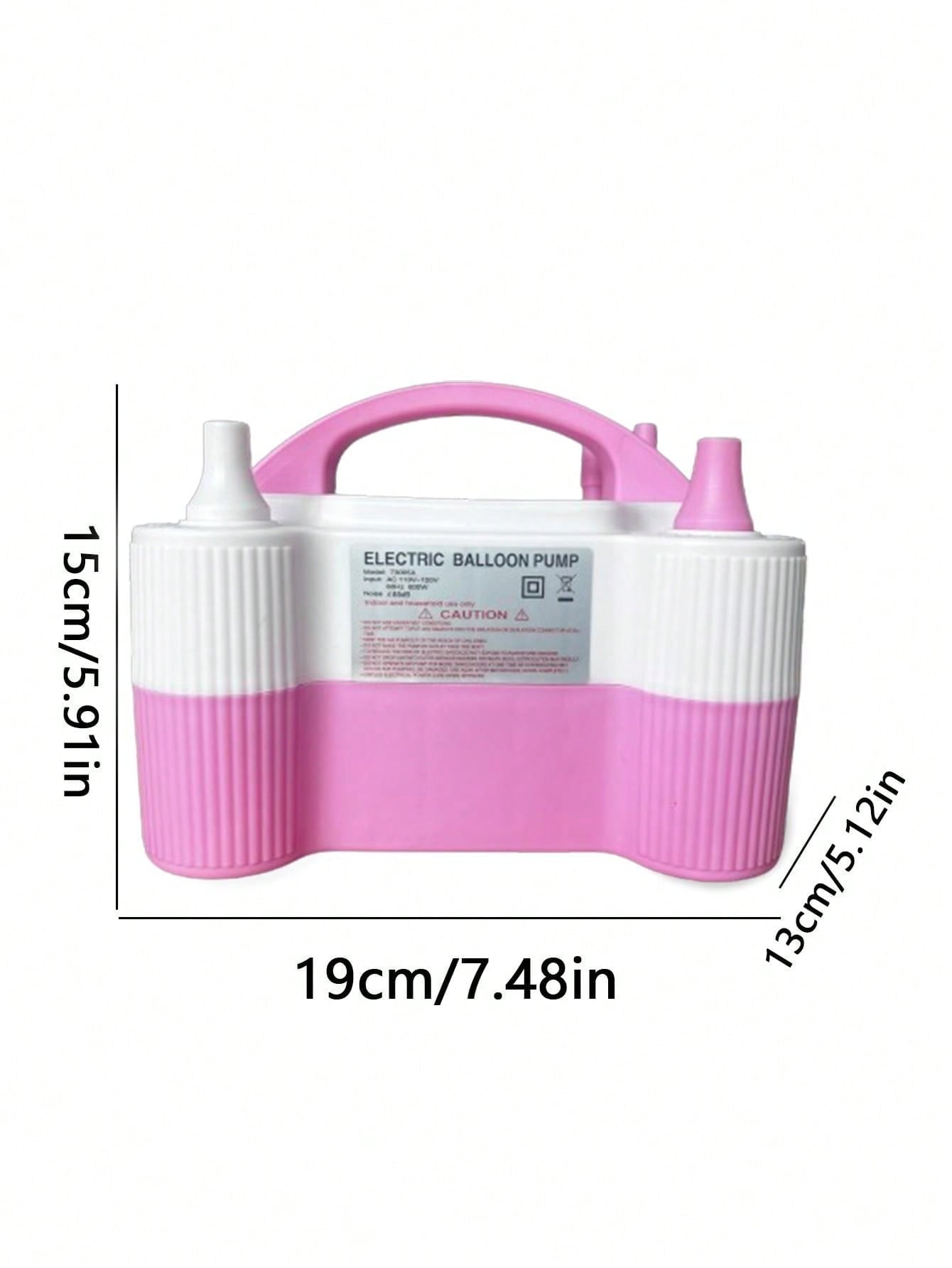 Electric Air Balloon Pump, Portable Dual Nozzle Electric Balloon Inflator For Birthday Wedding Party Decoration 110V 600W