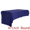 Unique Bargains Sequin Table Covers for Dining Room Parties or Dances Tablecloths Light Purple 71"x71"