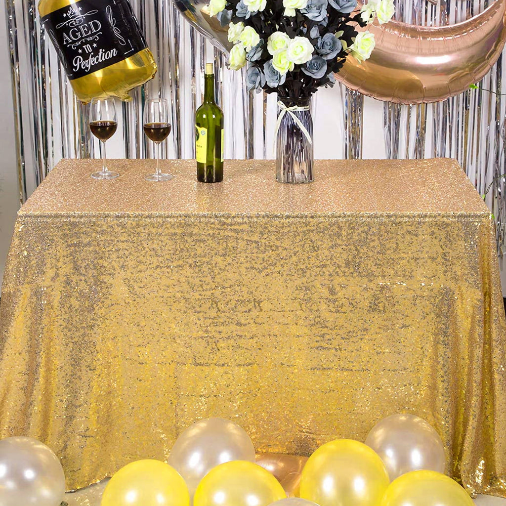MLINS Party Backdrop Wedding Decor 180.00X120.00X0.10CM Golden