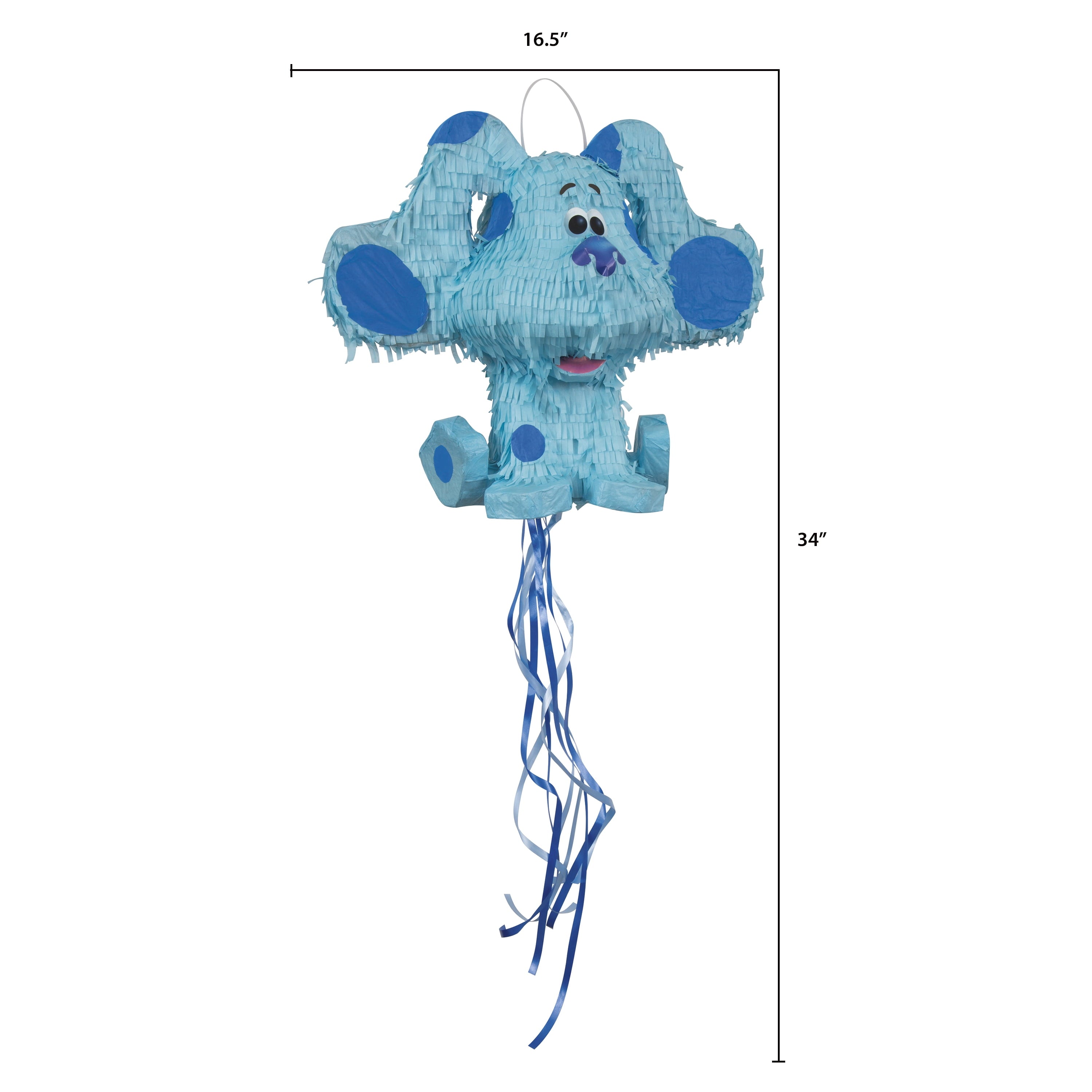 Unique Industries Blue Pinatas, 13.25" X 7.75"