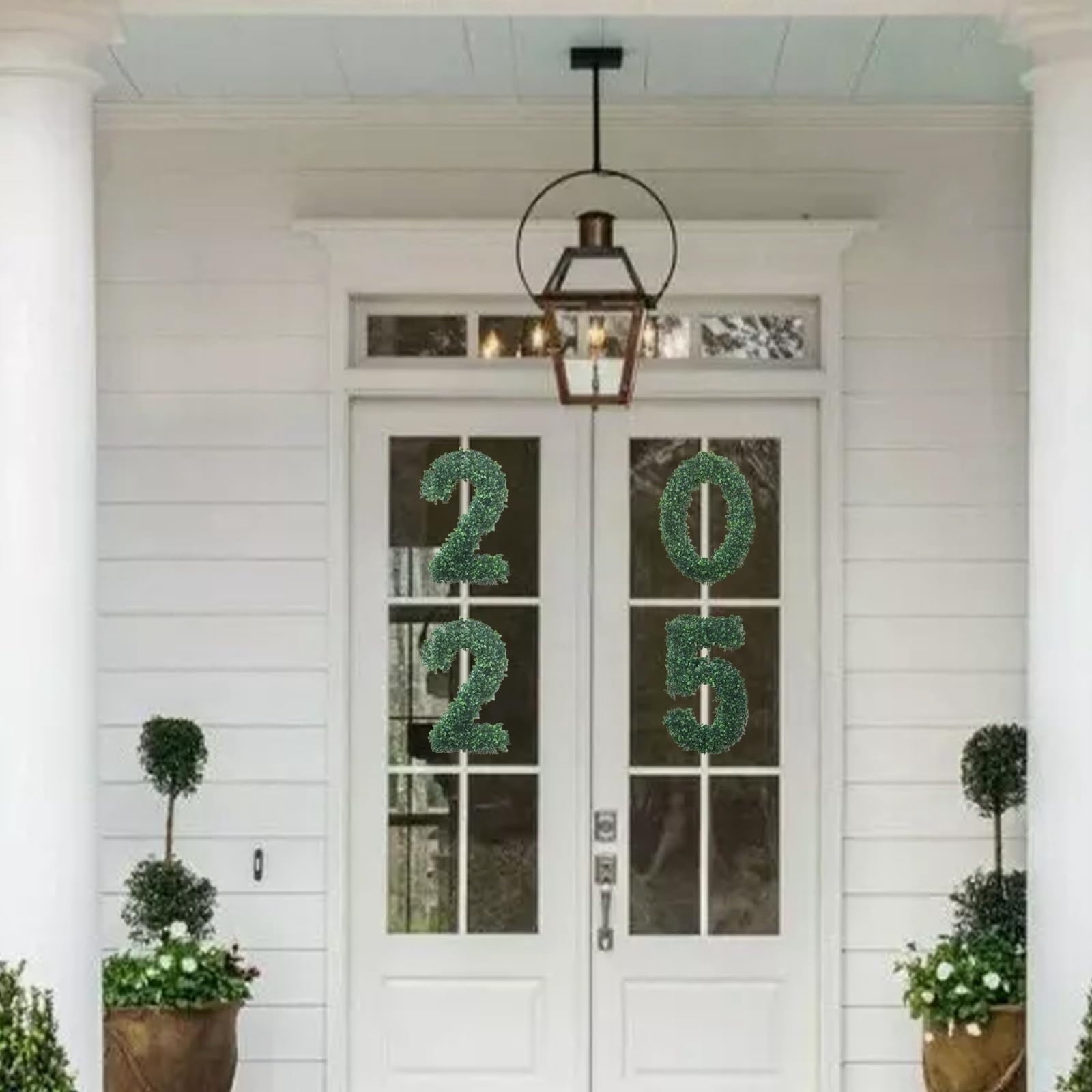 Foqnuq Classes Of 2025 Graduation Decor Hanging Welcome Sign Botanical Design for Outdoor Indoor Use Perfect for Parties and Photo Backdrops