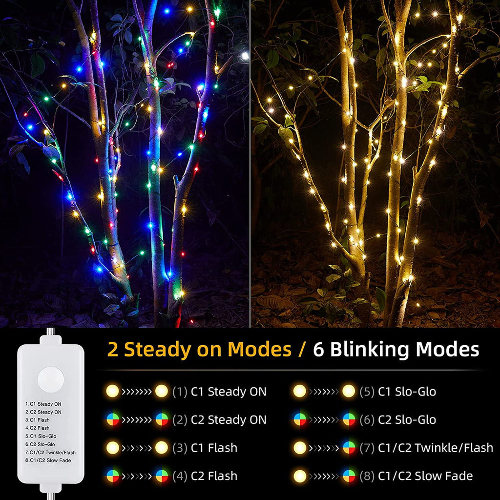 8 Modes Of Outdoor Indoor Wedding Party Decorative Lights