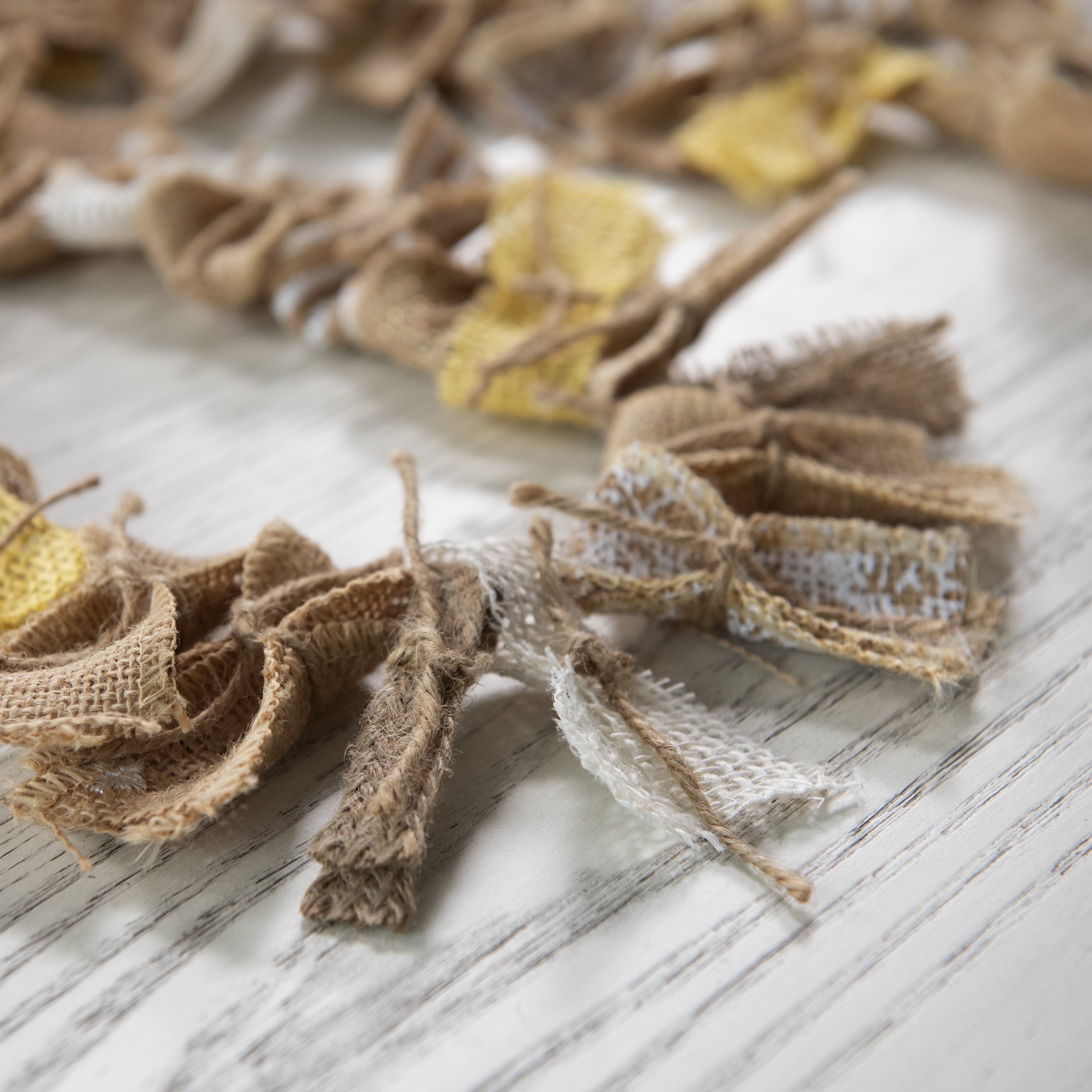 Love, Laugh, Craft Spring & Summer Burlap Garland Project Kit, Precut, Adult, Multi-Color