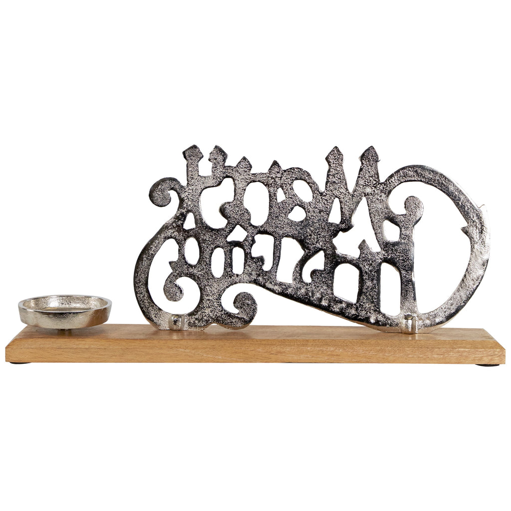 Northlight "Merry Christmas" Metal Sign Votive Candle Holder -15.5"